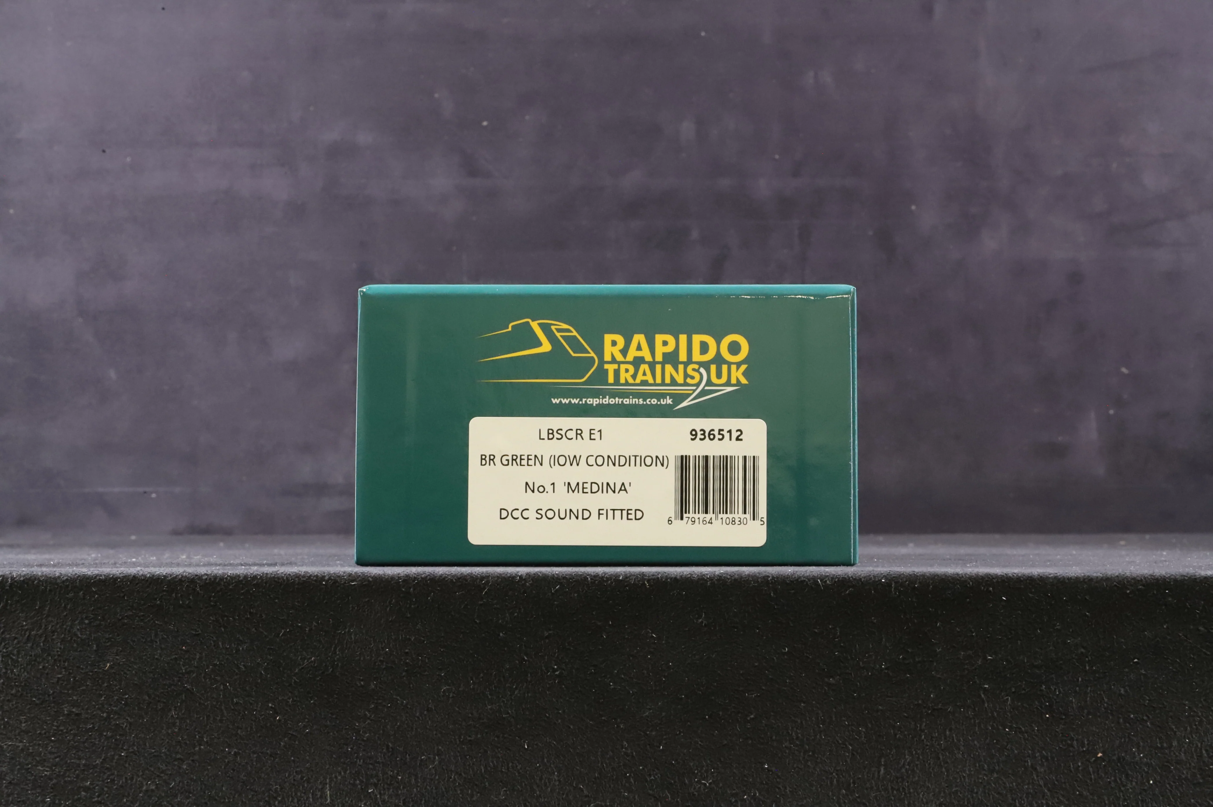 NEW Rapido OO 936512 E1 'No1' 'Medina' BR Green (IoW Condition) DCC Sound - Image 3
