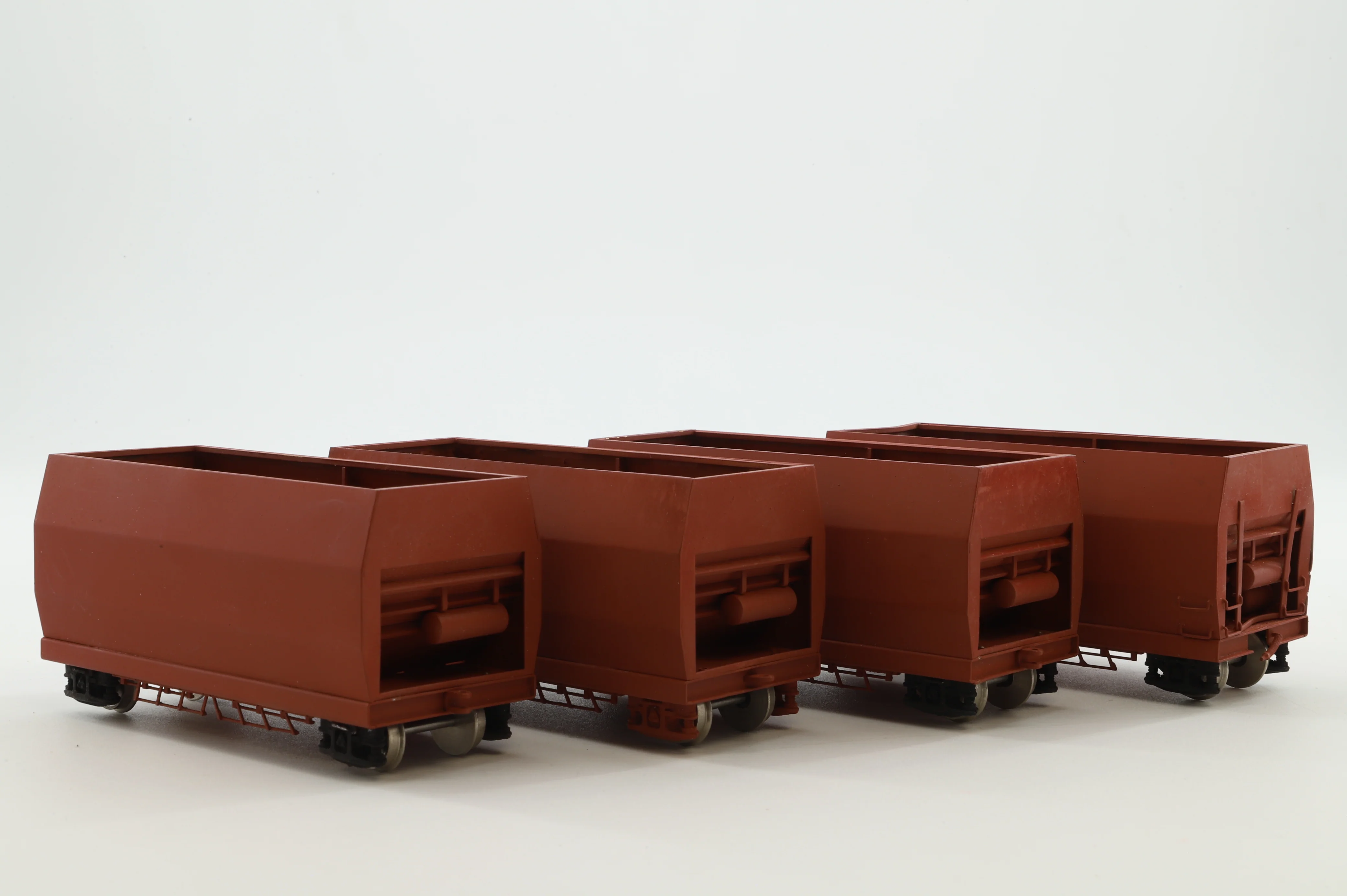 NorthWest Short Line HO Gauge Brass 4 Unit Articulated Hopper Car Set