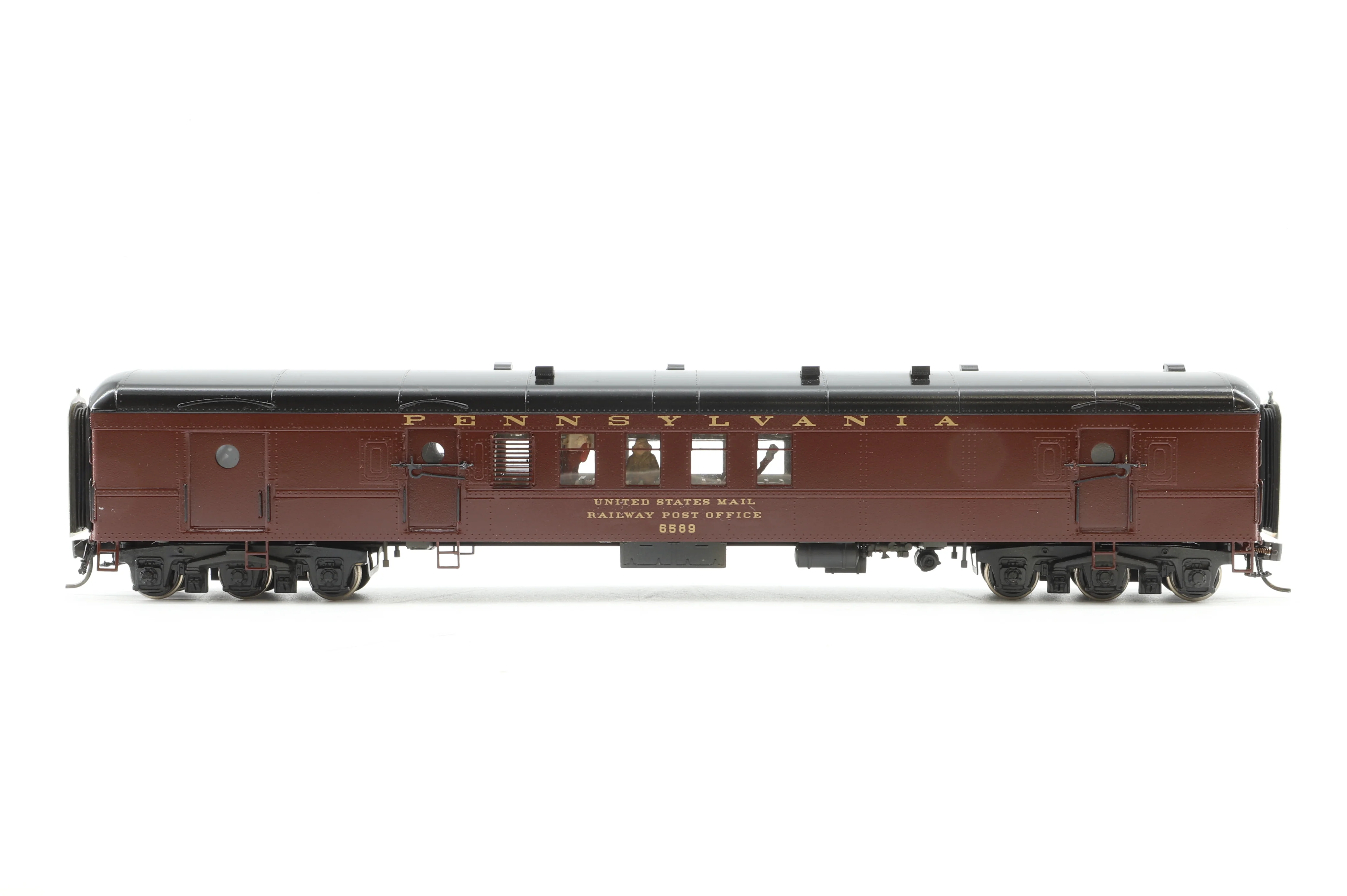 Oriental Limited HO Brass Rake Of 10 Heavy Weight Broadway Pullman Cars - Image 6