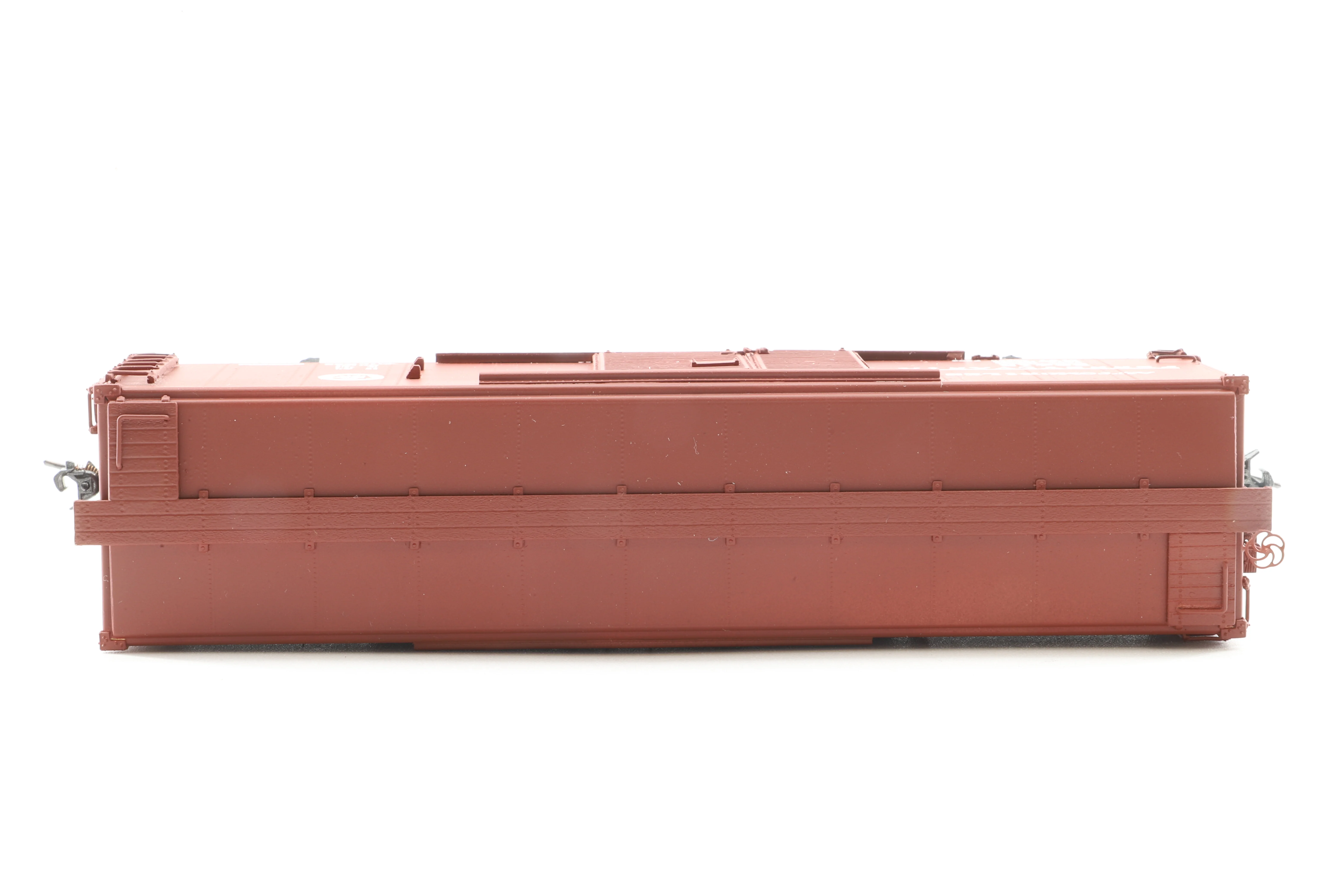 Overland Models HO Brass 3018 X-28 Boxcar No.58418 in PRR Brown - Image 3
