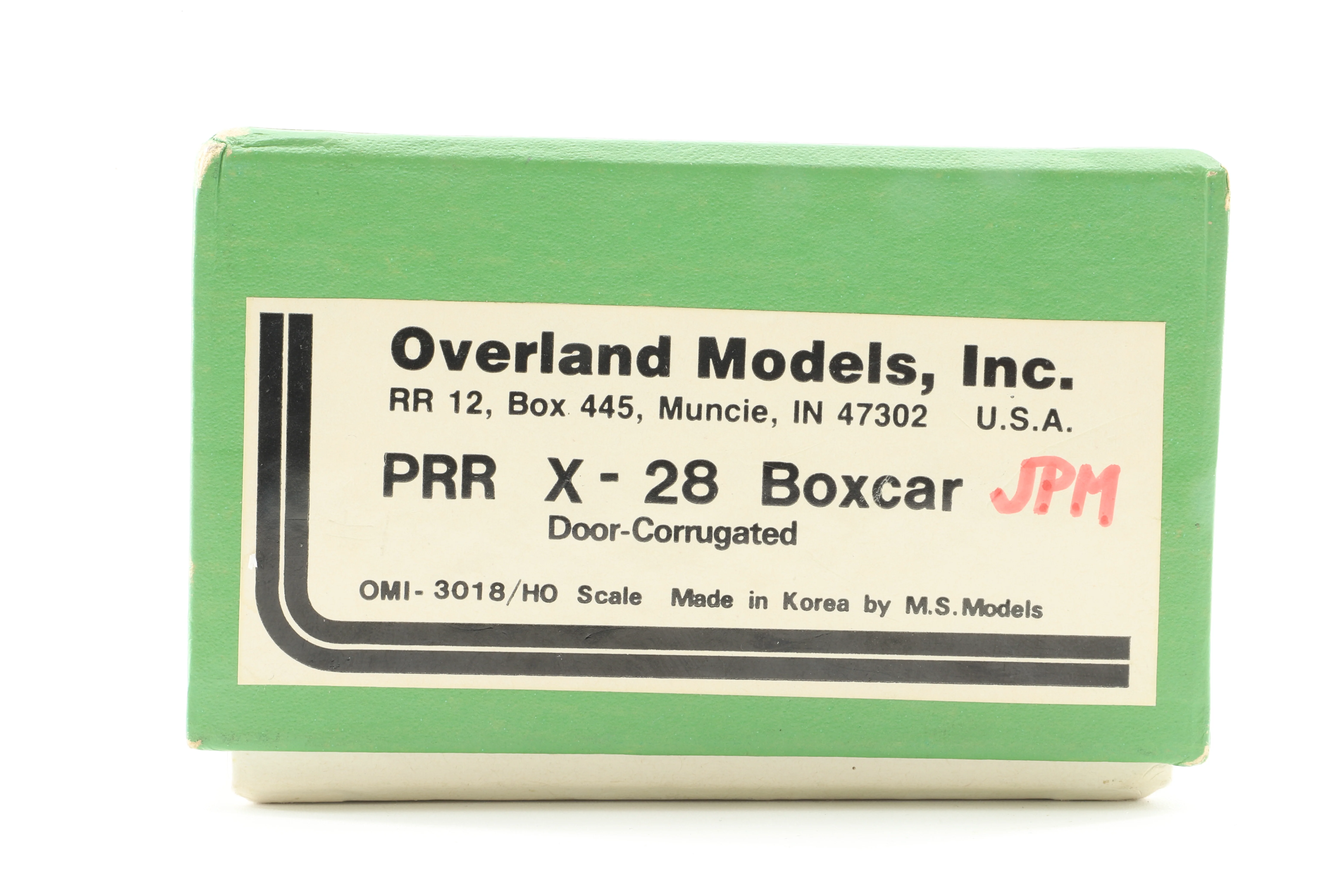 Overland Models HO Brass 3018 X-28 Boxcar No.58415 in PRR 'Automobiles' Livery - Image 6