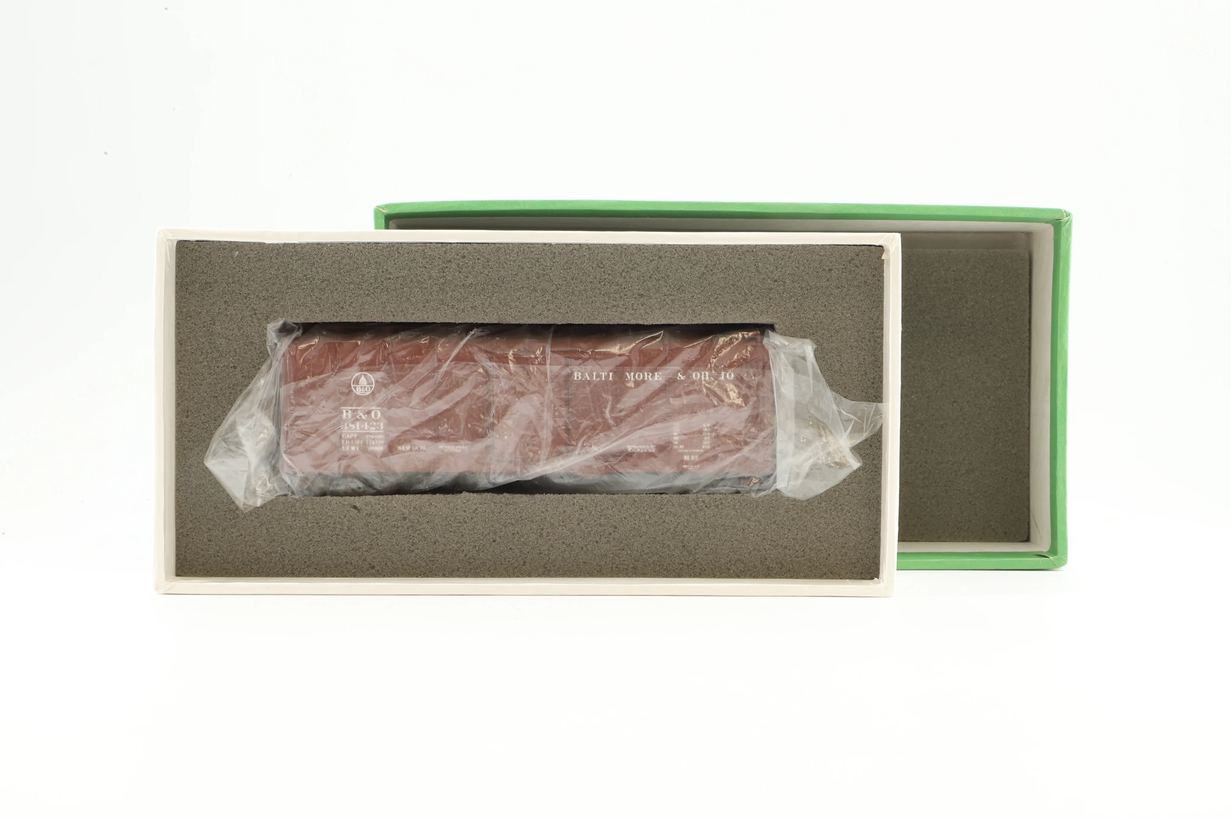 Overland Models HO Brass OMI-1386 Box Car B&O Class M15 Wagon-Top '381023' - Image 5