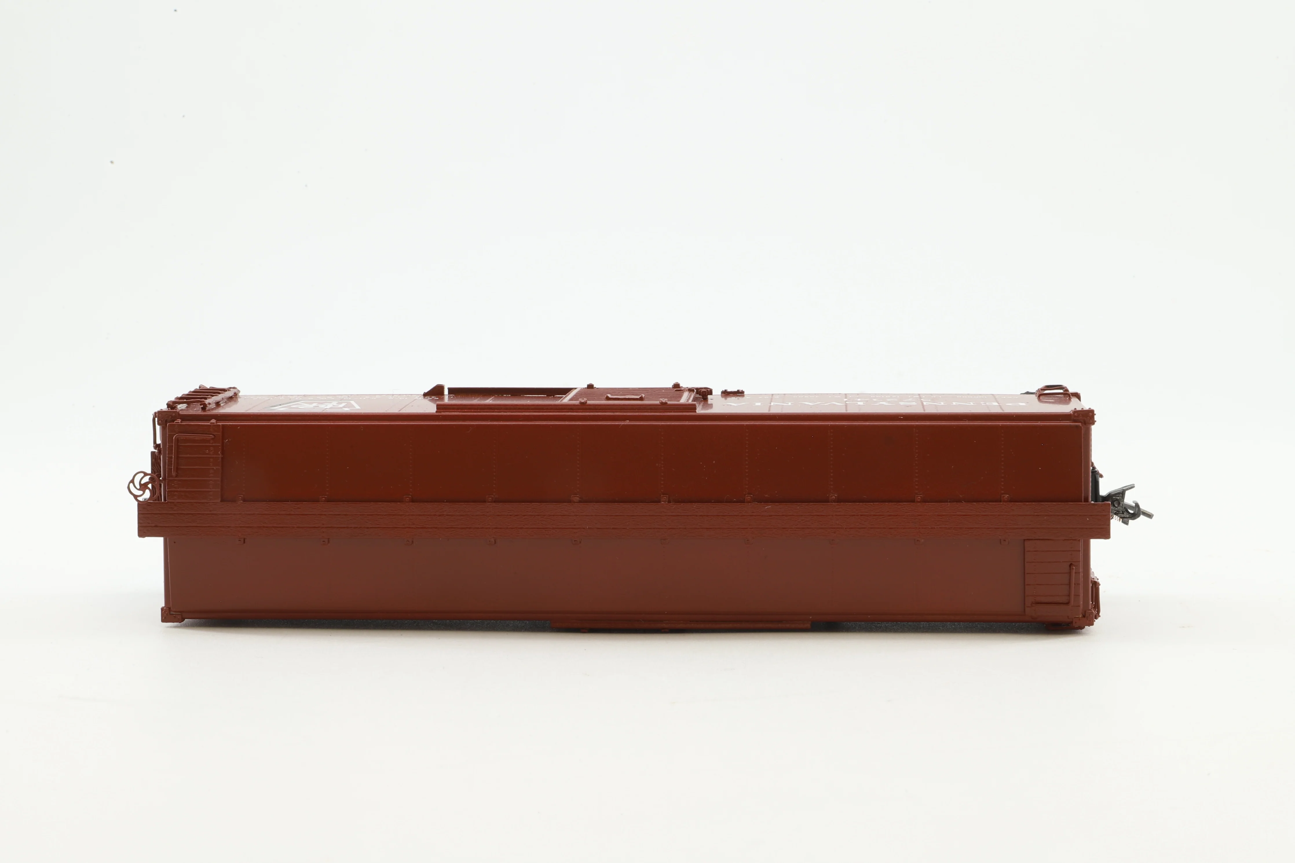 Overland Models HO Brass OMI-3013 Box Car PRR Class X29 w/ Corrugated Doors & Ends '572341' - Image 4