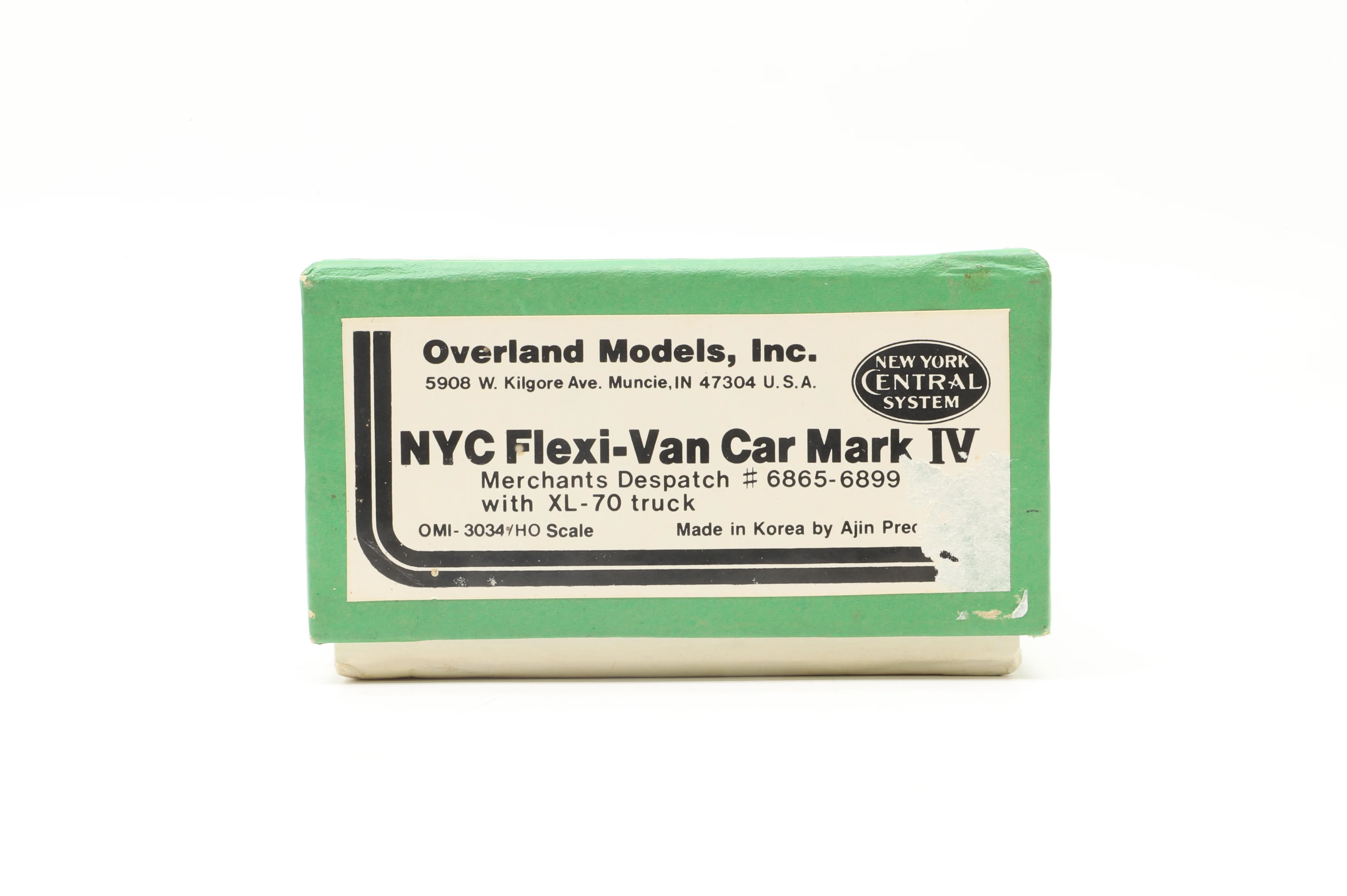 Overland Models HO Brass OMI-3034 NYC Flexi-Van Car Mark IV Unpainted - Image 5