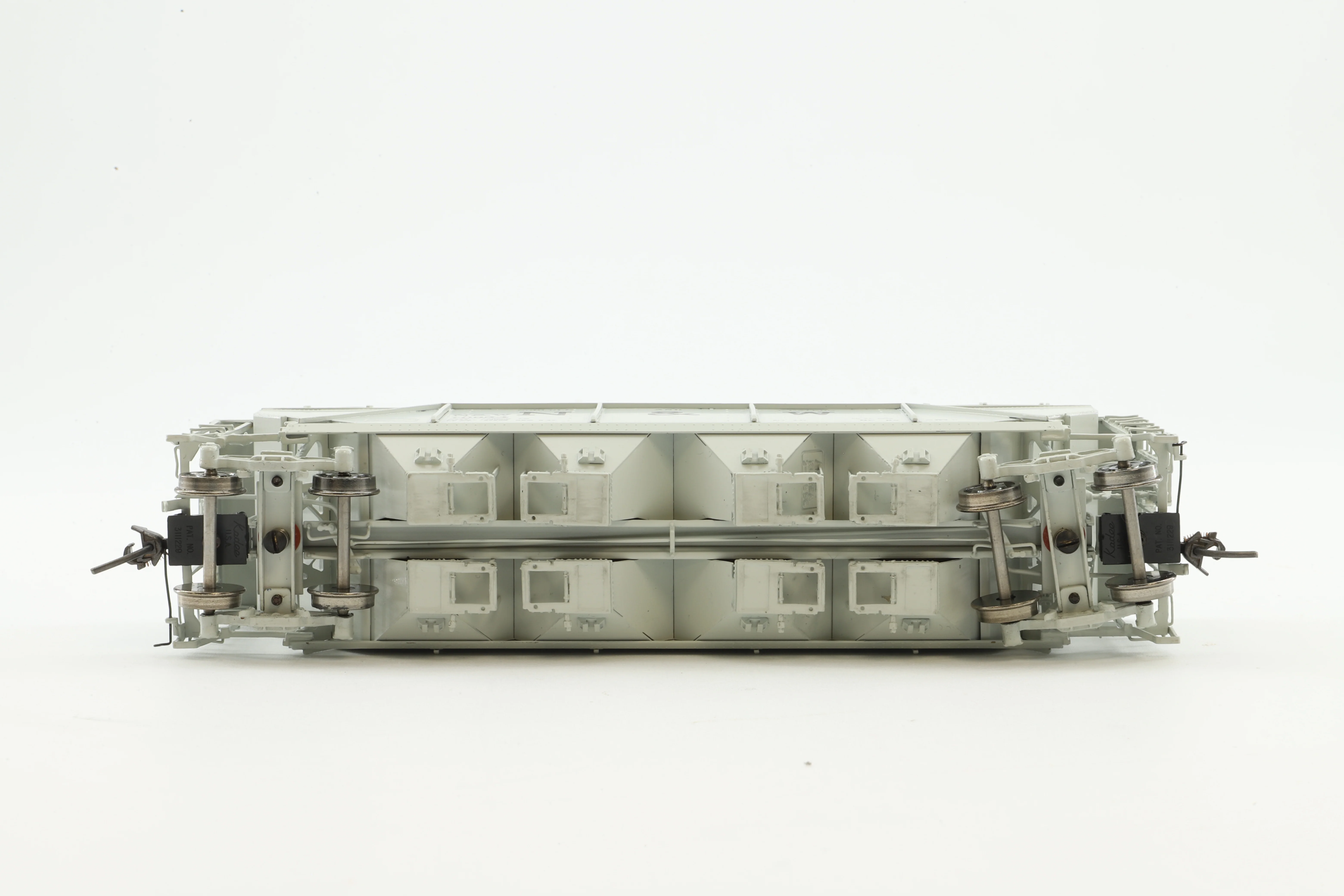 Overland Models HO Brass OMI-3340.1 Hopper Covered N&W Class HC-3a Gray, LTD '70954' - Image 4