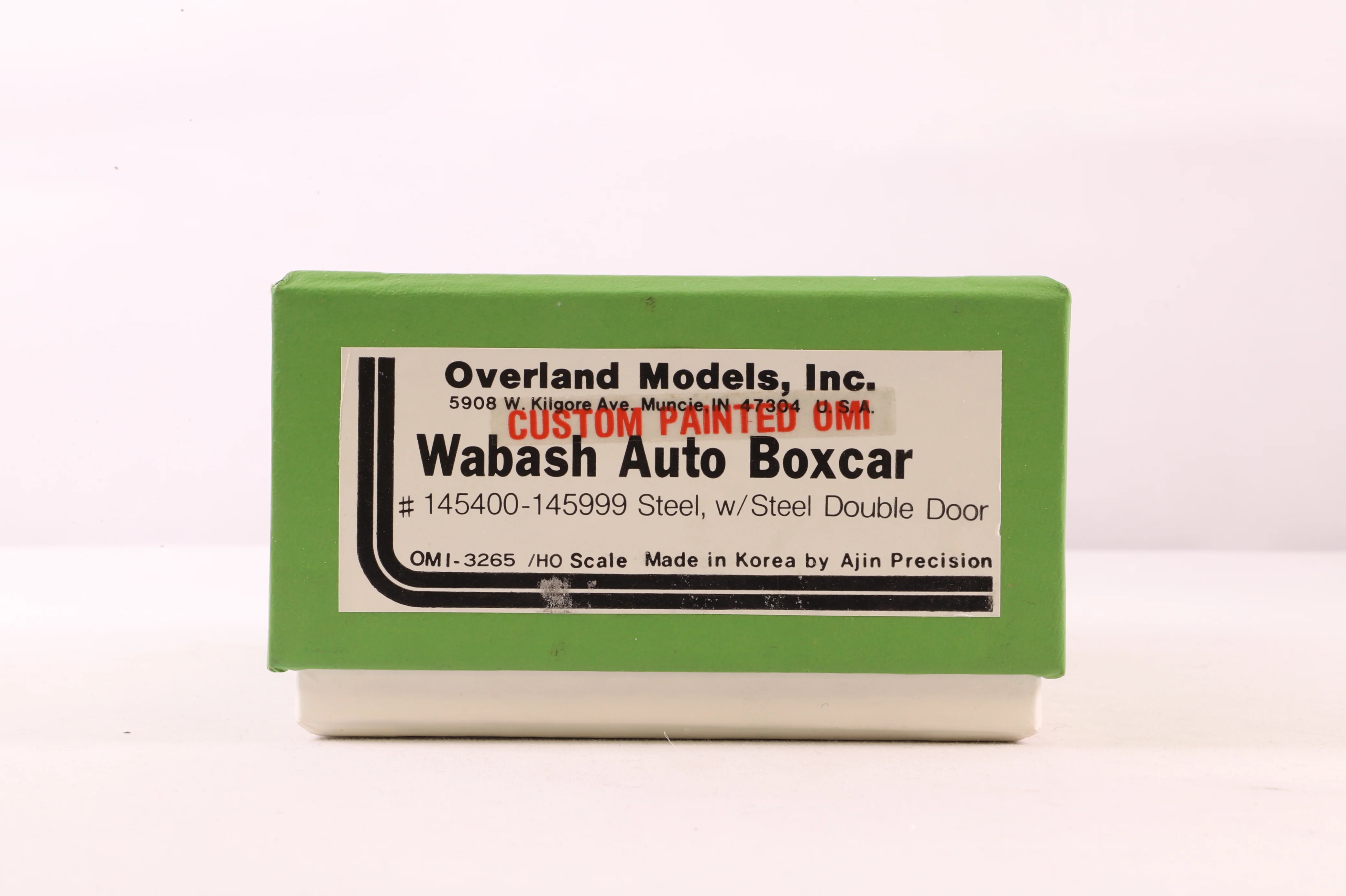 Overland Models HO Brass OMI-3265 Wabash Auto Boxcar Steel Double Door '145481' - Image 6
