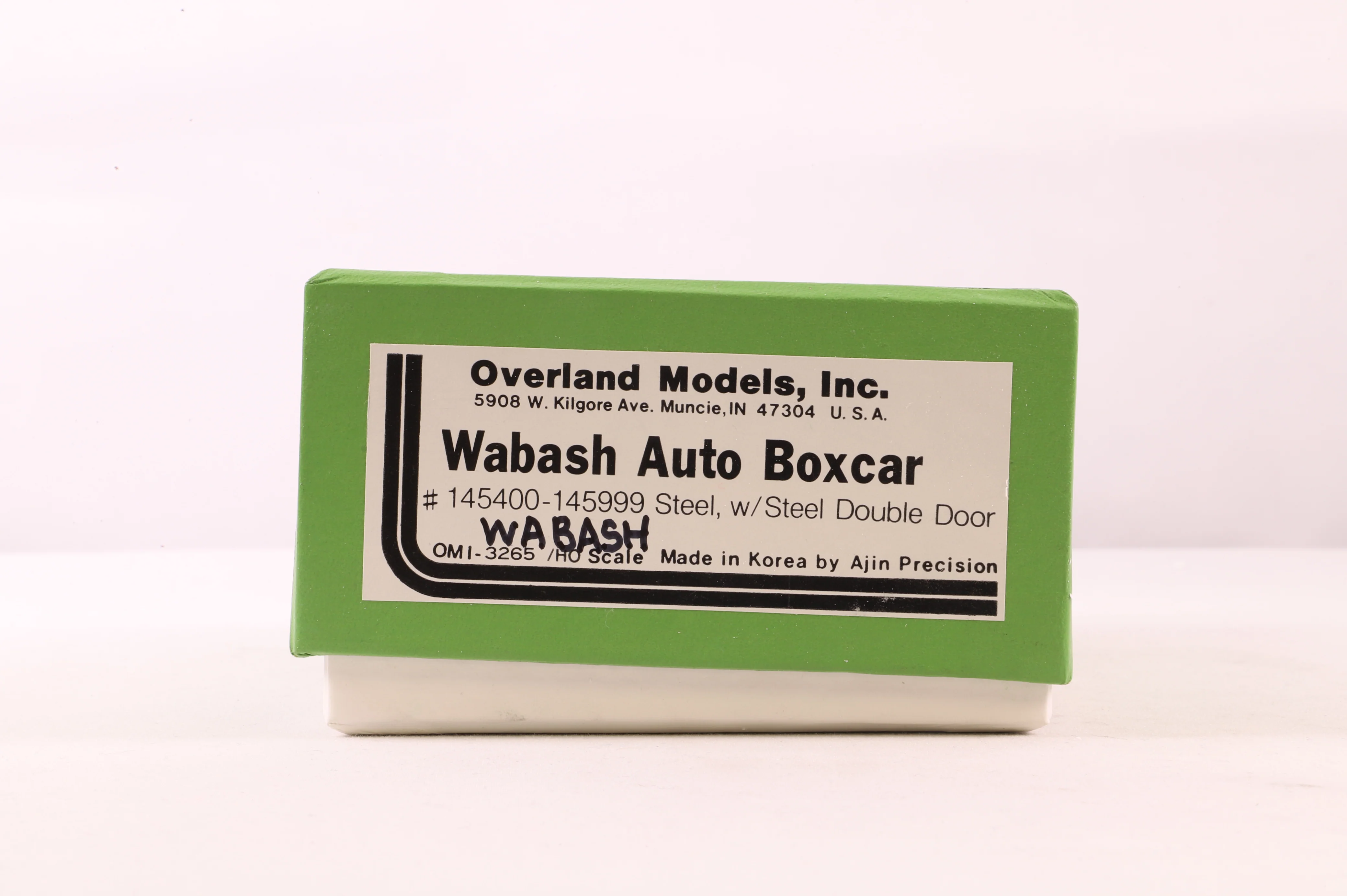 Overland Models HO Brass OMI-3265 Wabash Auto Boxcar Steel Double Door '45417' - Image 6