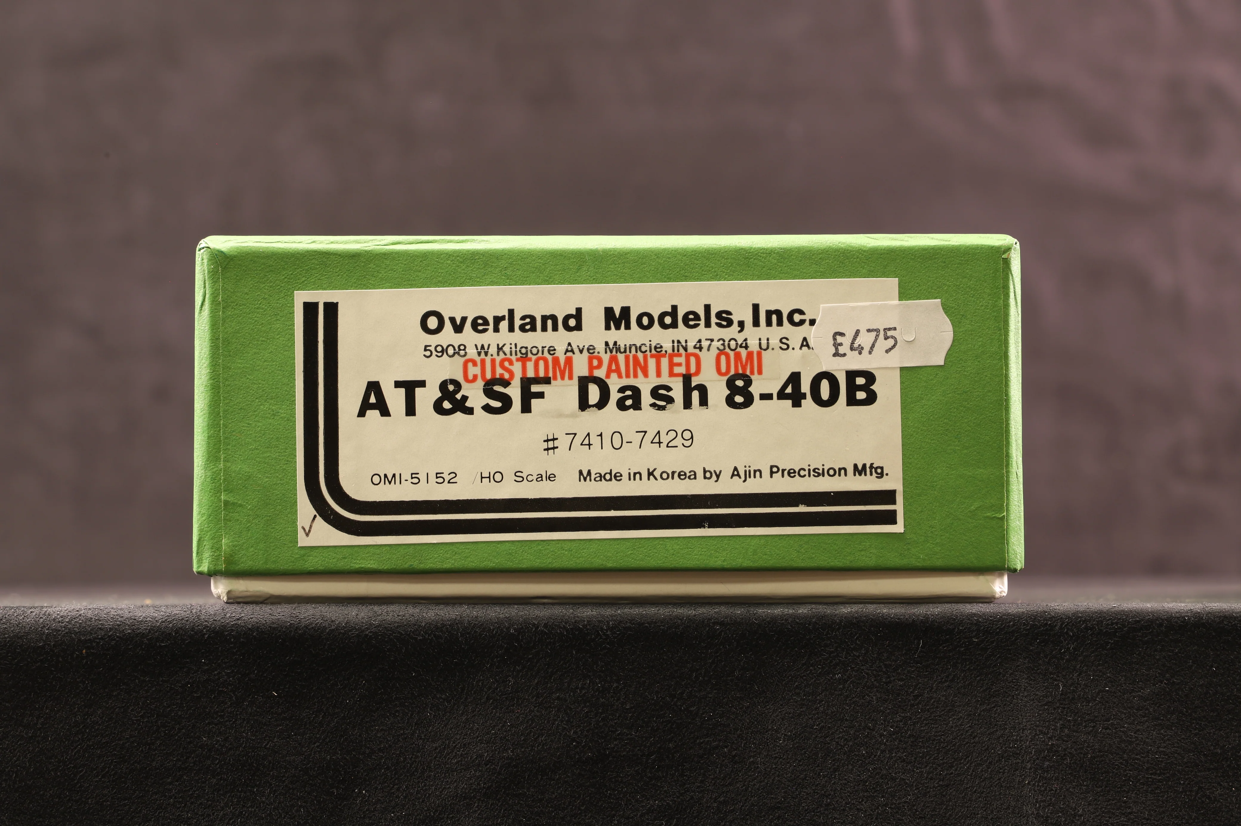 Overland Models HO OMI-5990 GB&W DL-640 '310, Factory Custom Painted Brass - Image 4