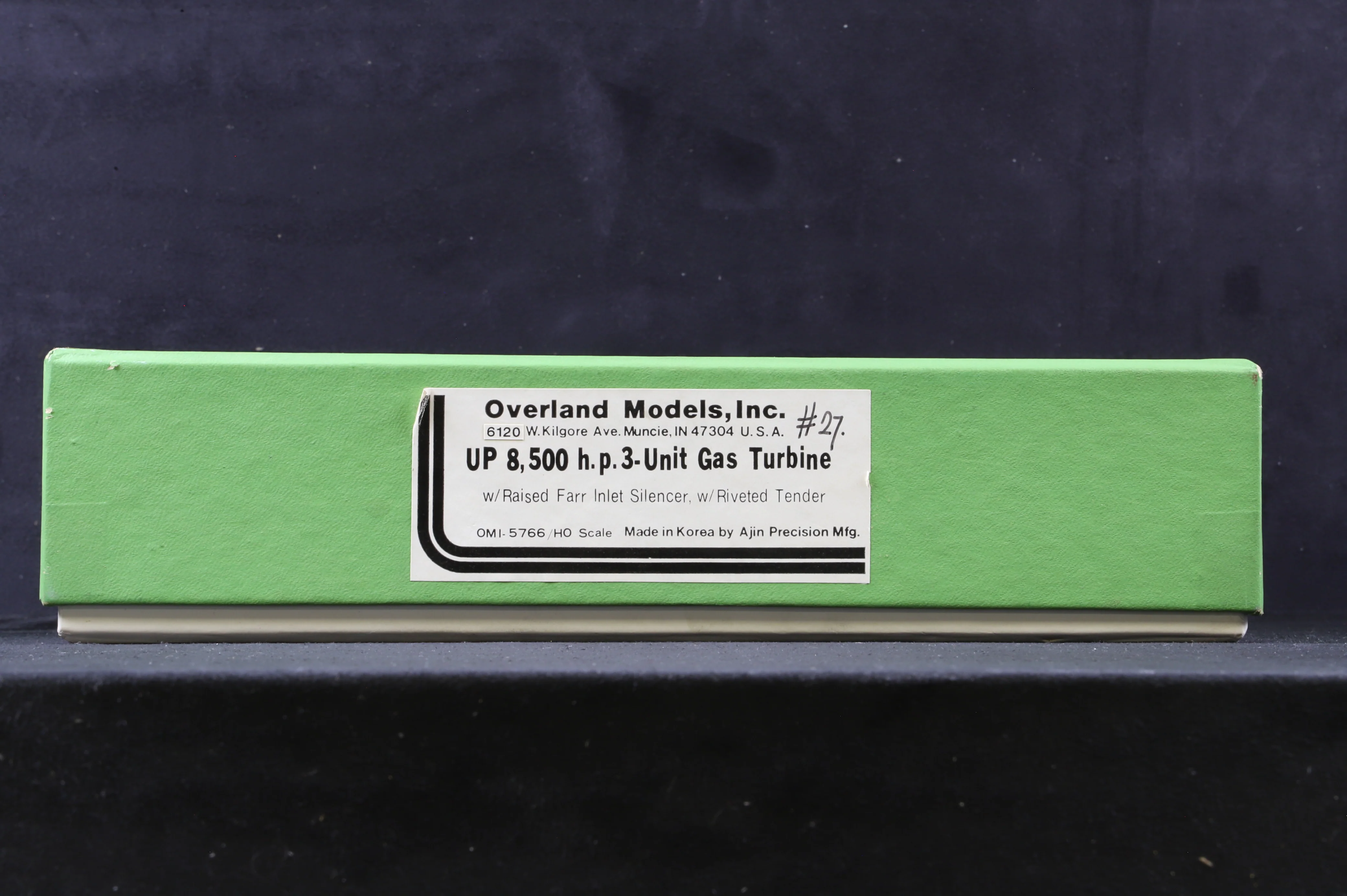 Overland Models Inc. HO Brass OMI-5766 UP 8,500 HP 3 Unit Gas Turbine '27' - Image 11