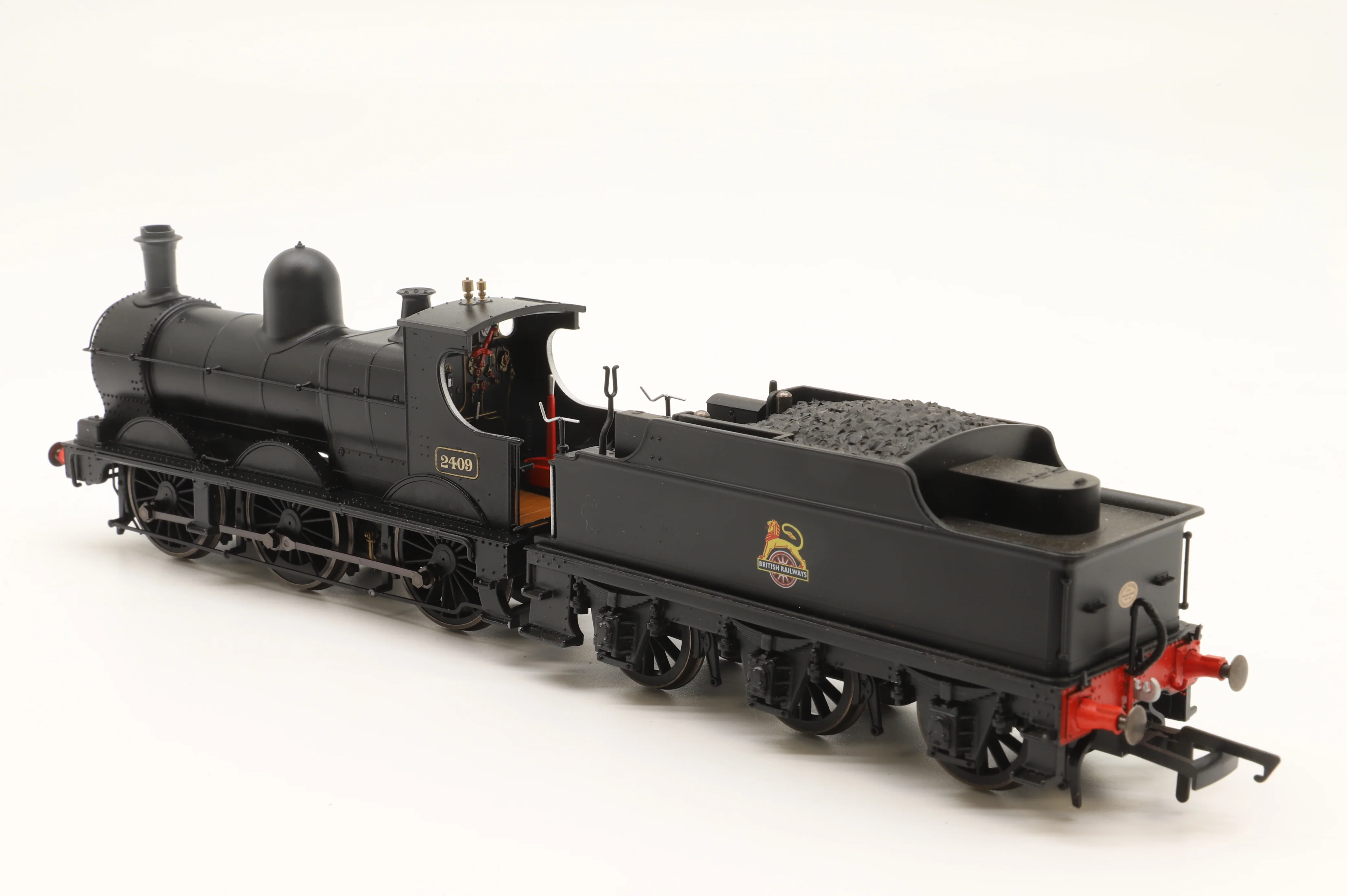 Oxford Rail OO OR76DG002XS Dean Goods 2409 in BR Black w/ Early Crests - DCC Sound - Image 5