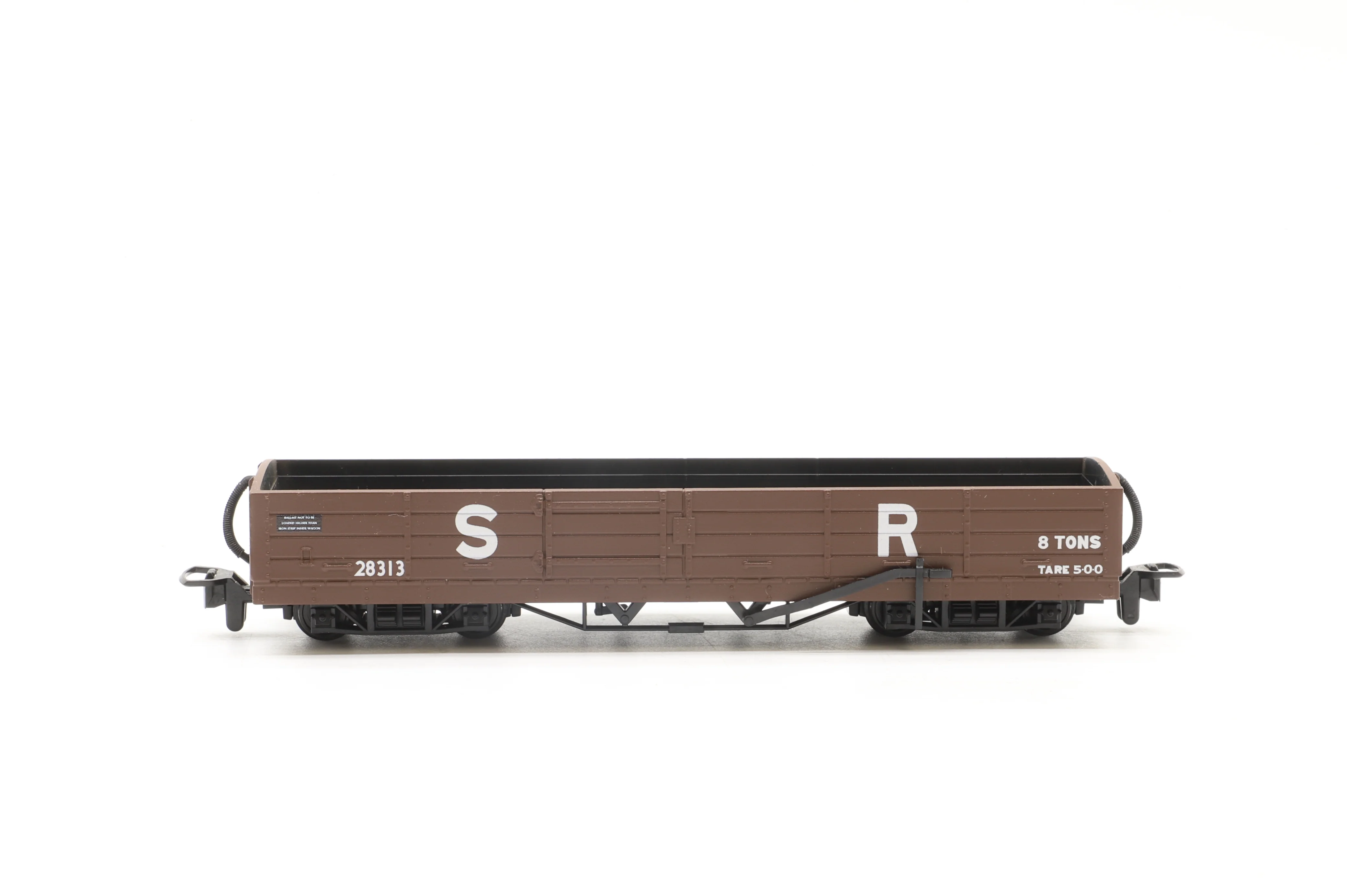 PECO OO-9 Rake of 4x Assorted Wagons in SR Brown - Image 3