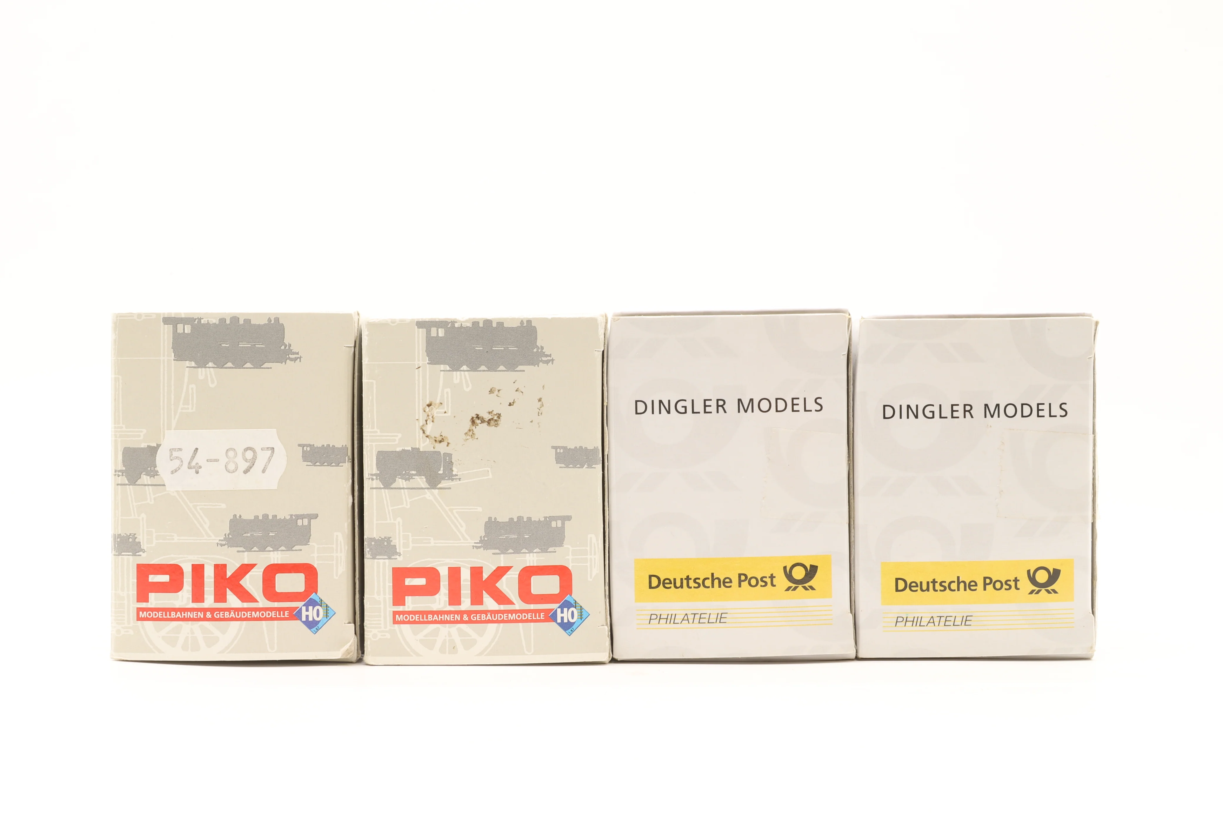 Piko/Dingler Models HO Rake Of 4 Assorted Wagons Inc. 54942 & 54897 - Image 6