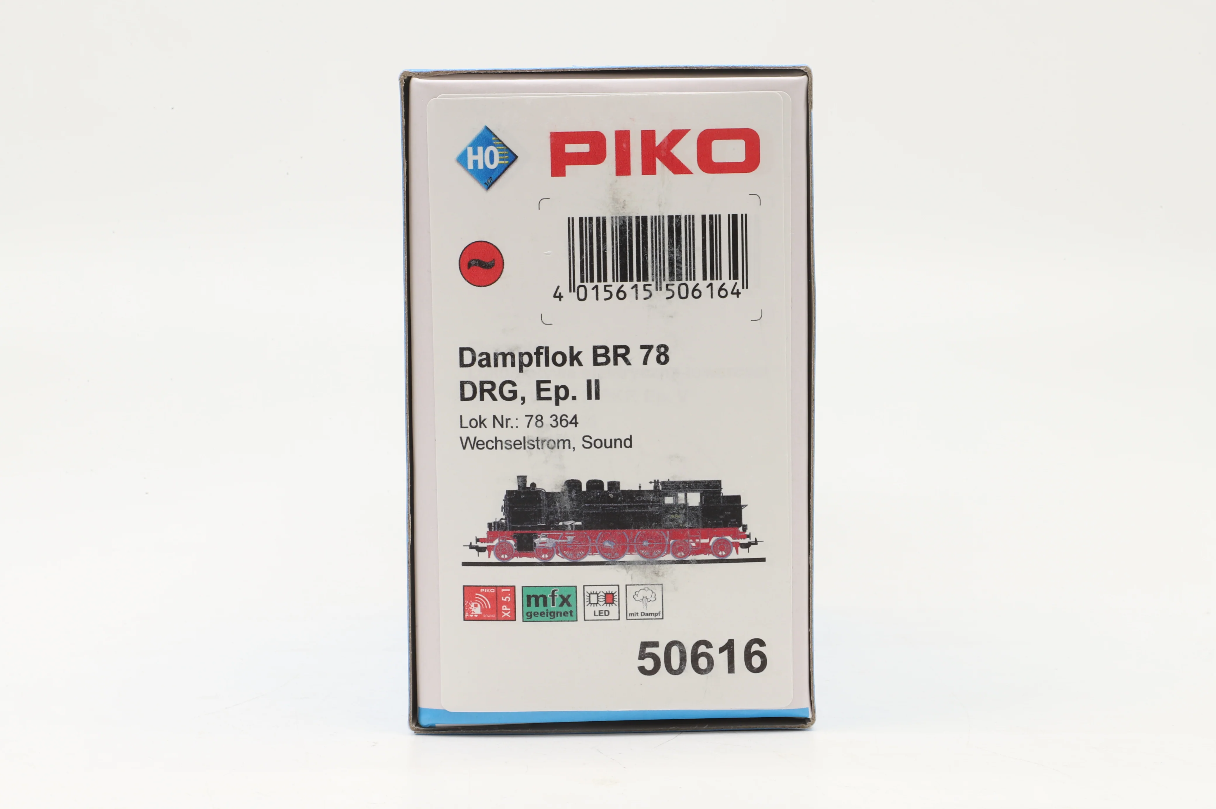 Piko HO 50616 BR 78 Steam Locomotive DRG DCC Sound 3 Rail - Image 7