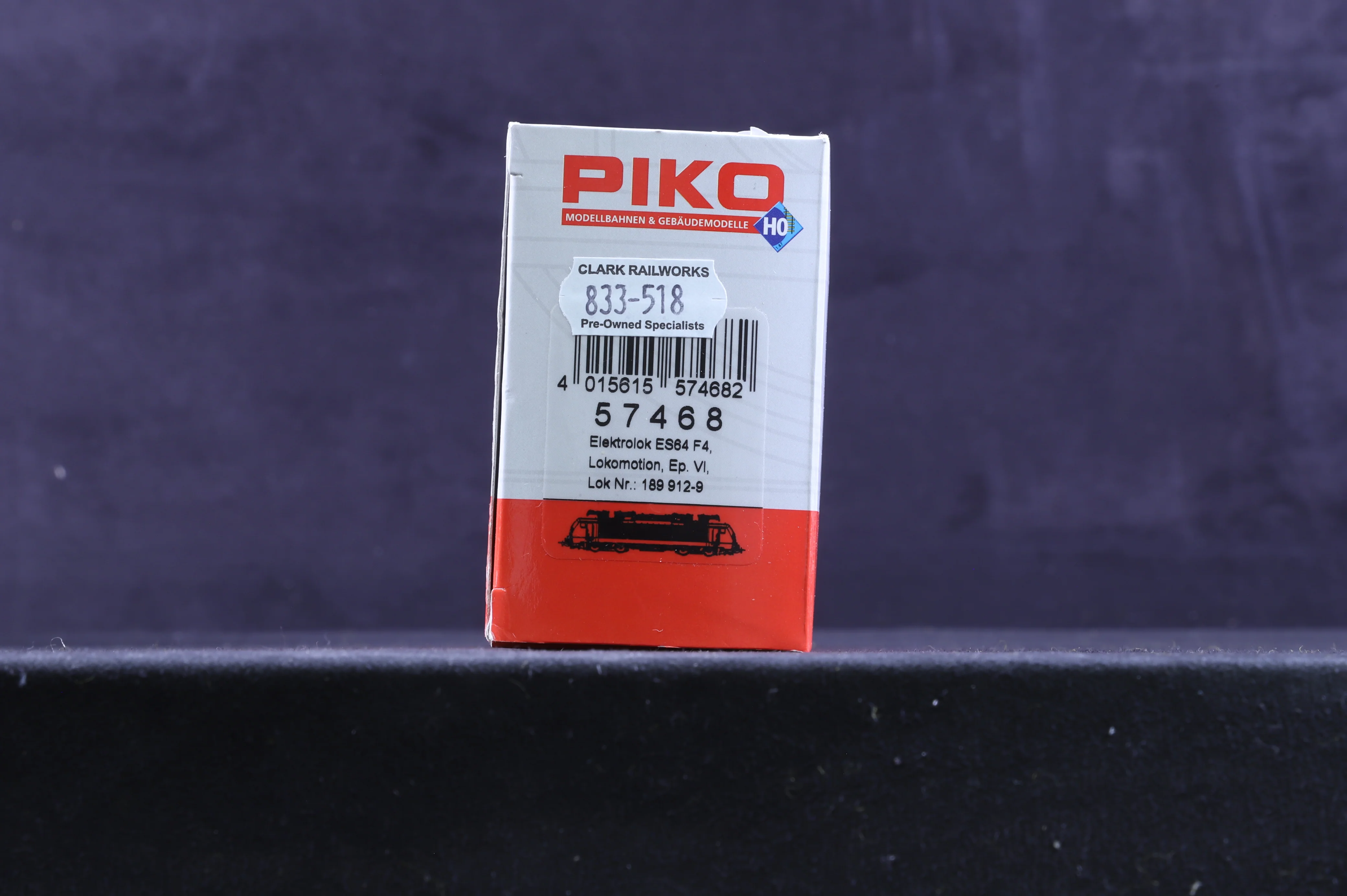 Piko HO 57468 BR189 189912-9 in EU CREAM Livery - Image 3