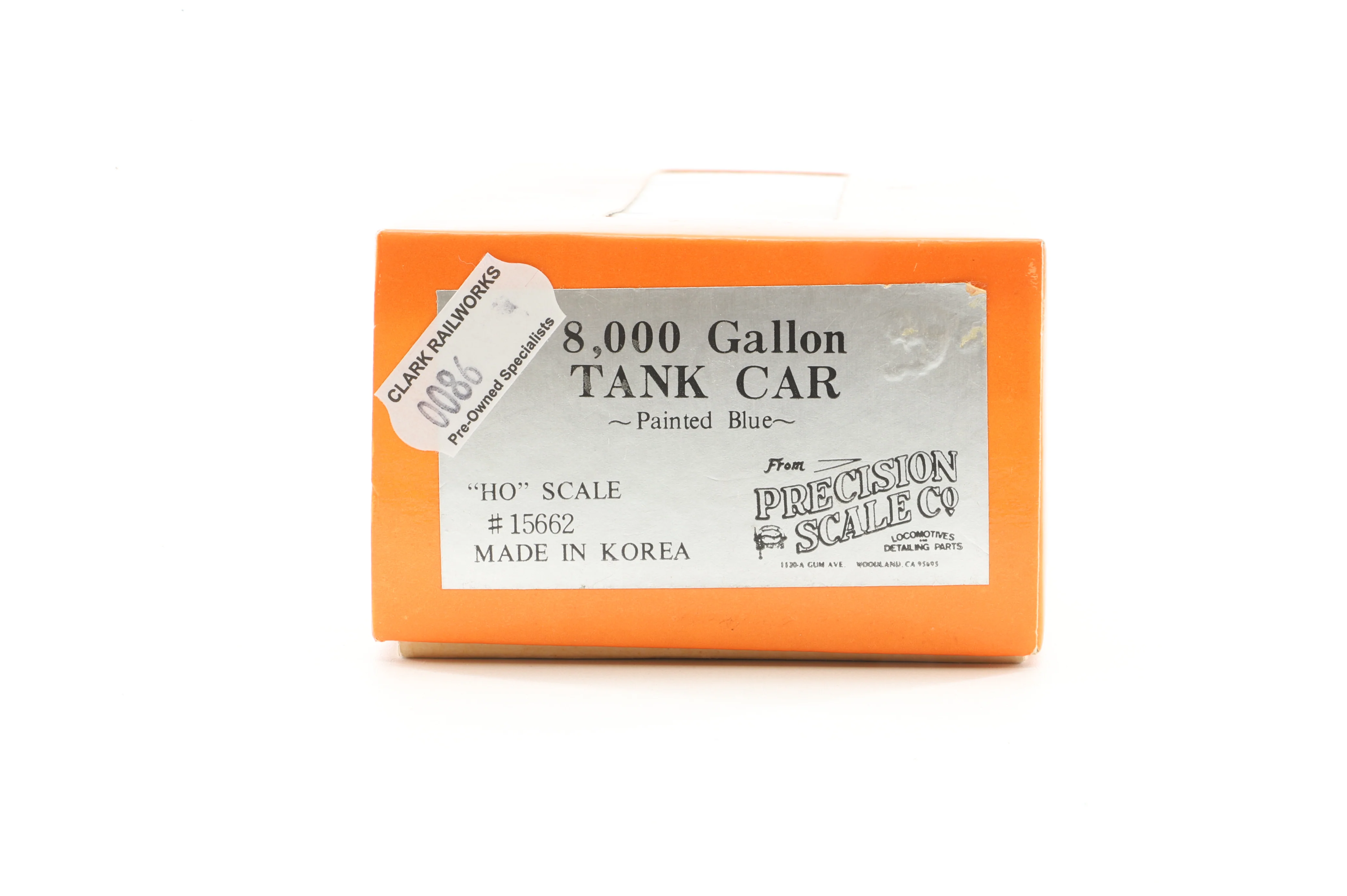 Precision Scale HO Brass Rake Of 4 PSC 8,000 gal tank Cars "GULF" - Image 20
