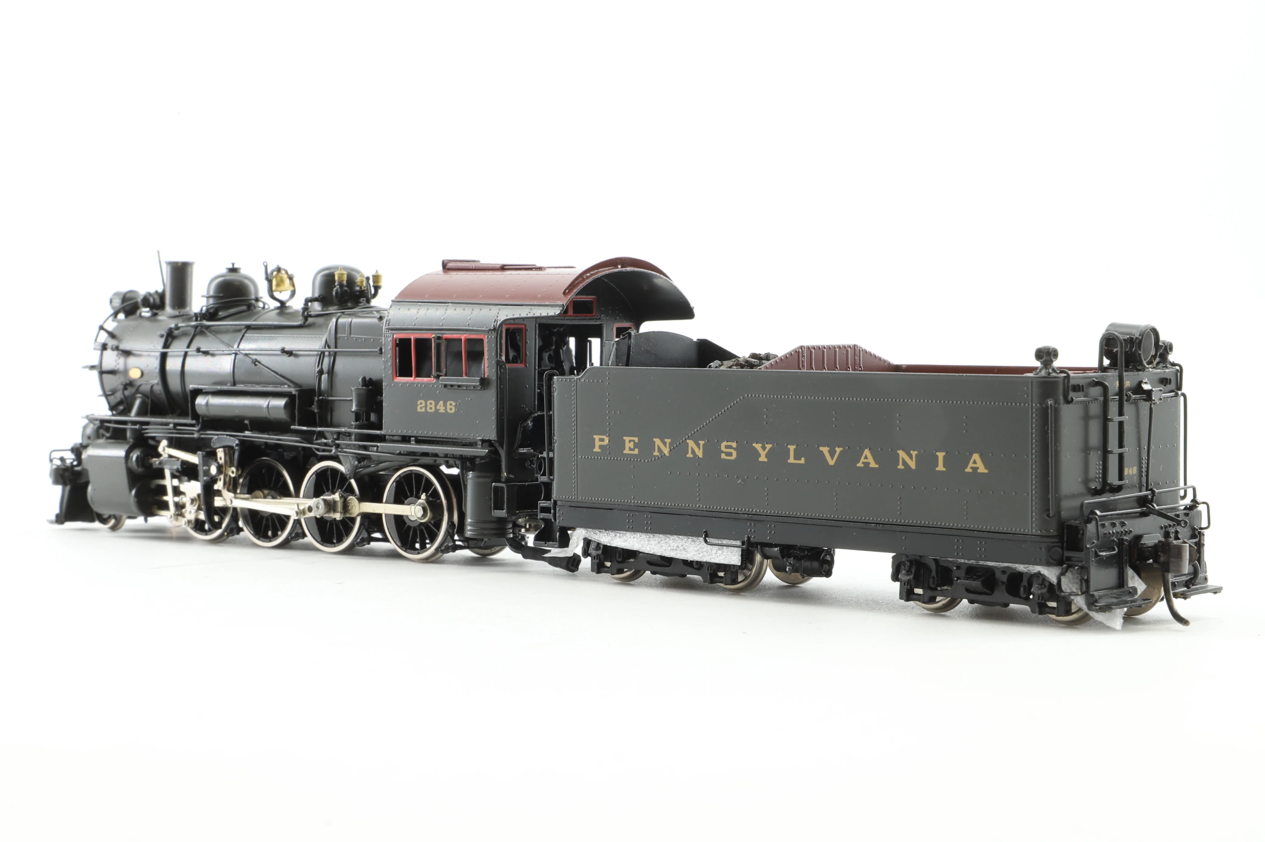 Railworks HO Brass H-6sb 2-8-0 Steam Locomotive '2846' PRR - Image 3