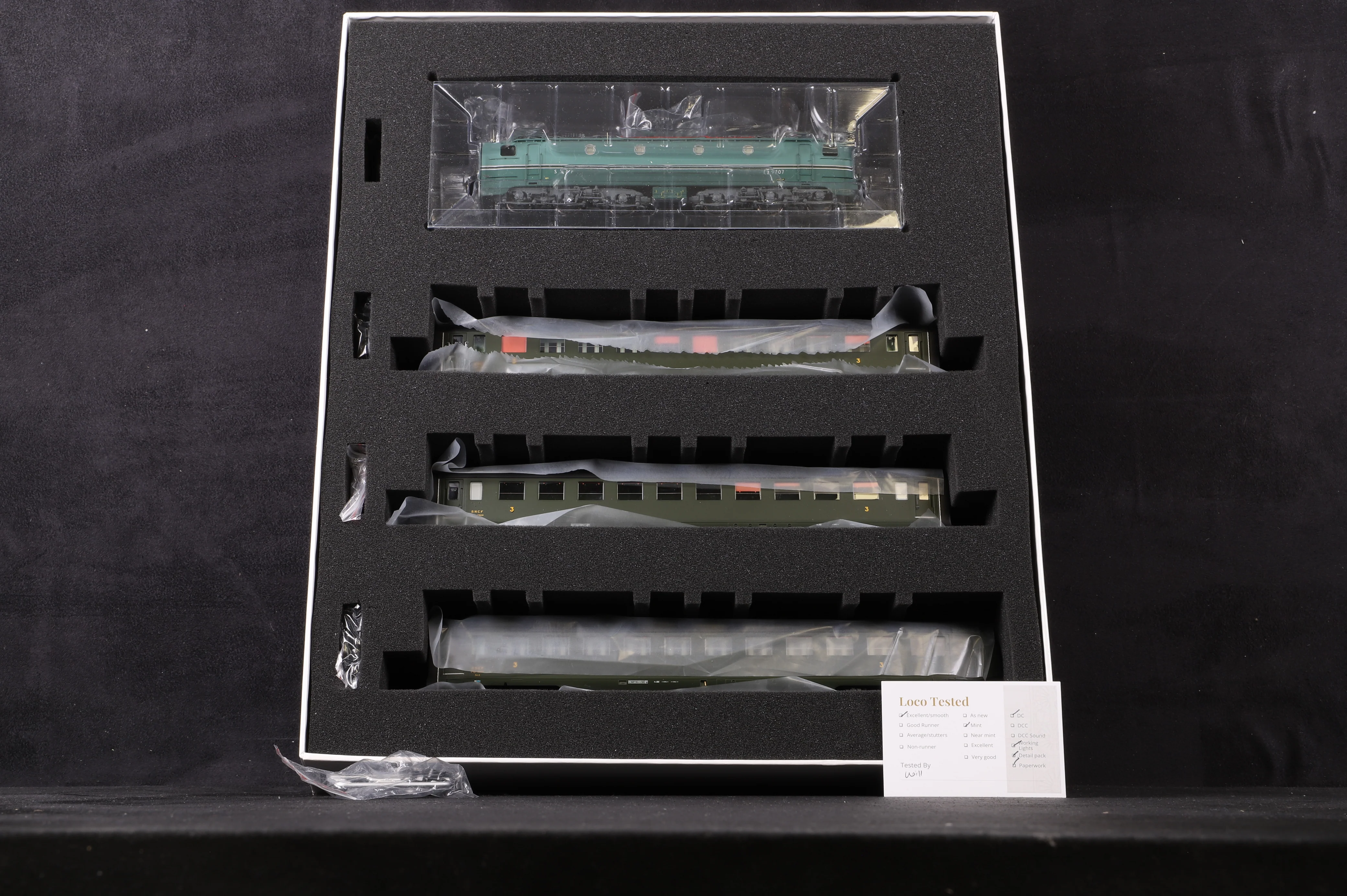 Ree Models CM-004 Coffret Rame Record Du Monde 1955:331km/h CC 7107 Analogique + Voitures DEV U46 - Image 2