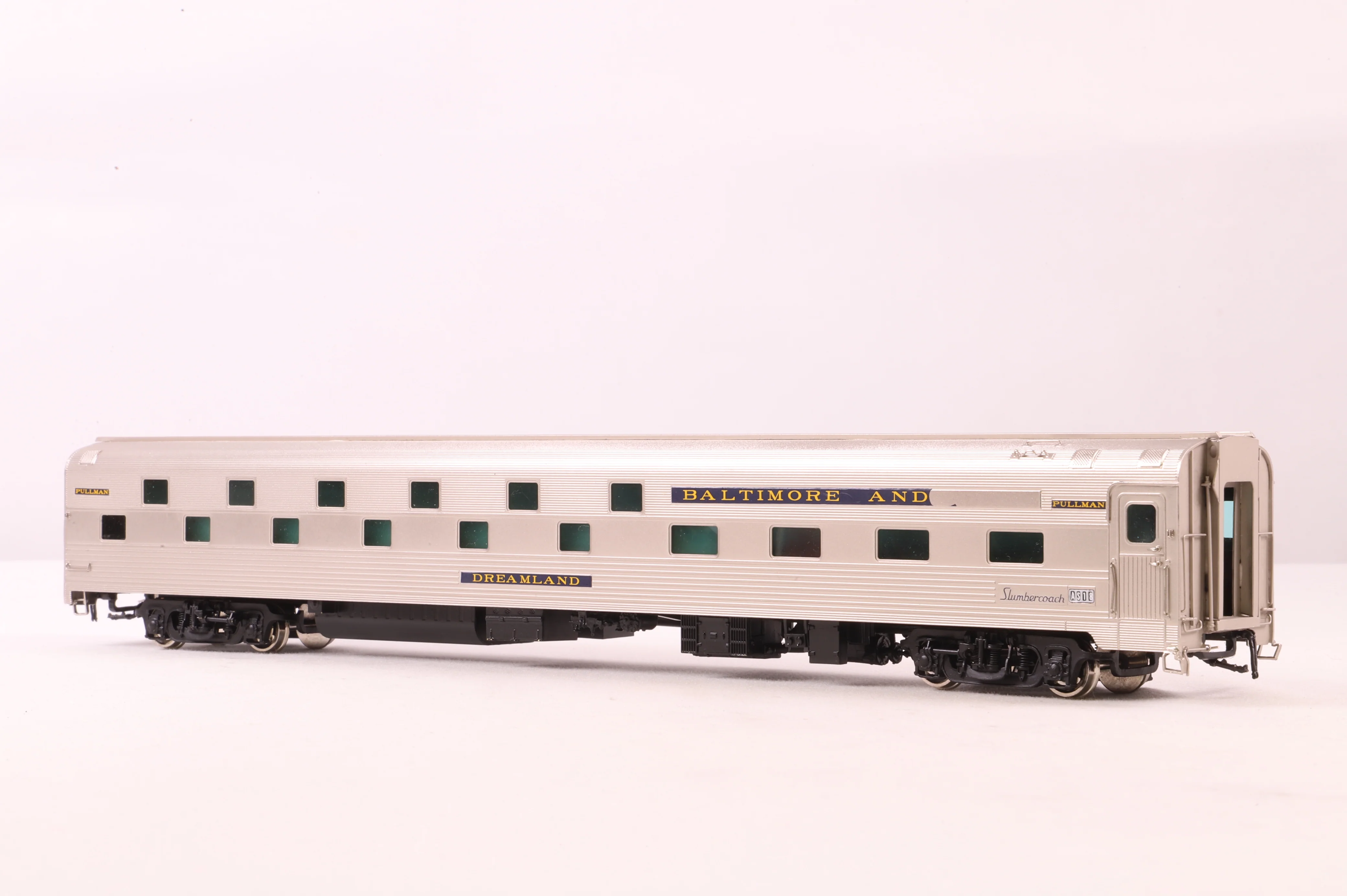 Shoreham Shops Ltd HO Brass Passenger Car B&O Slpr 24-8 Slumbercoach 'Restland'