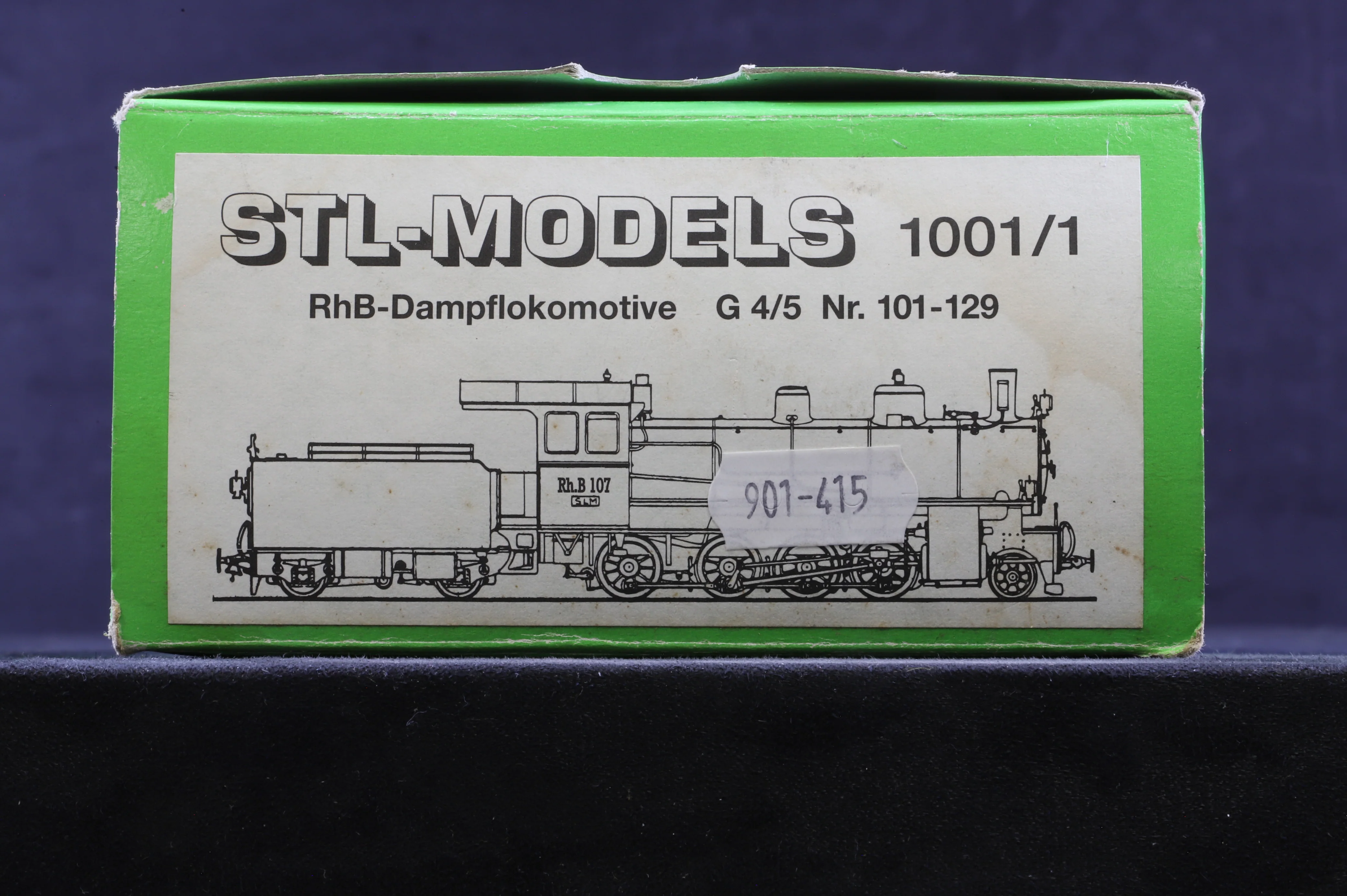 STL-Models HOm 1001/1 G 4/5 Nr 101-129 Steam Locomotive - Image 5
