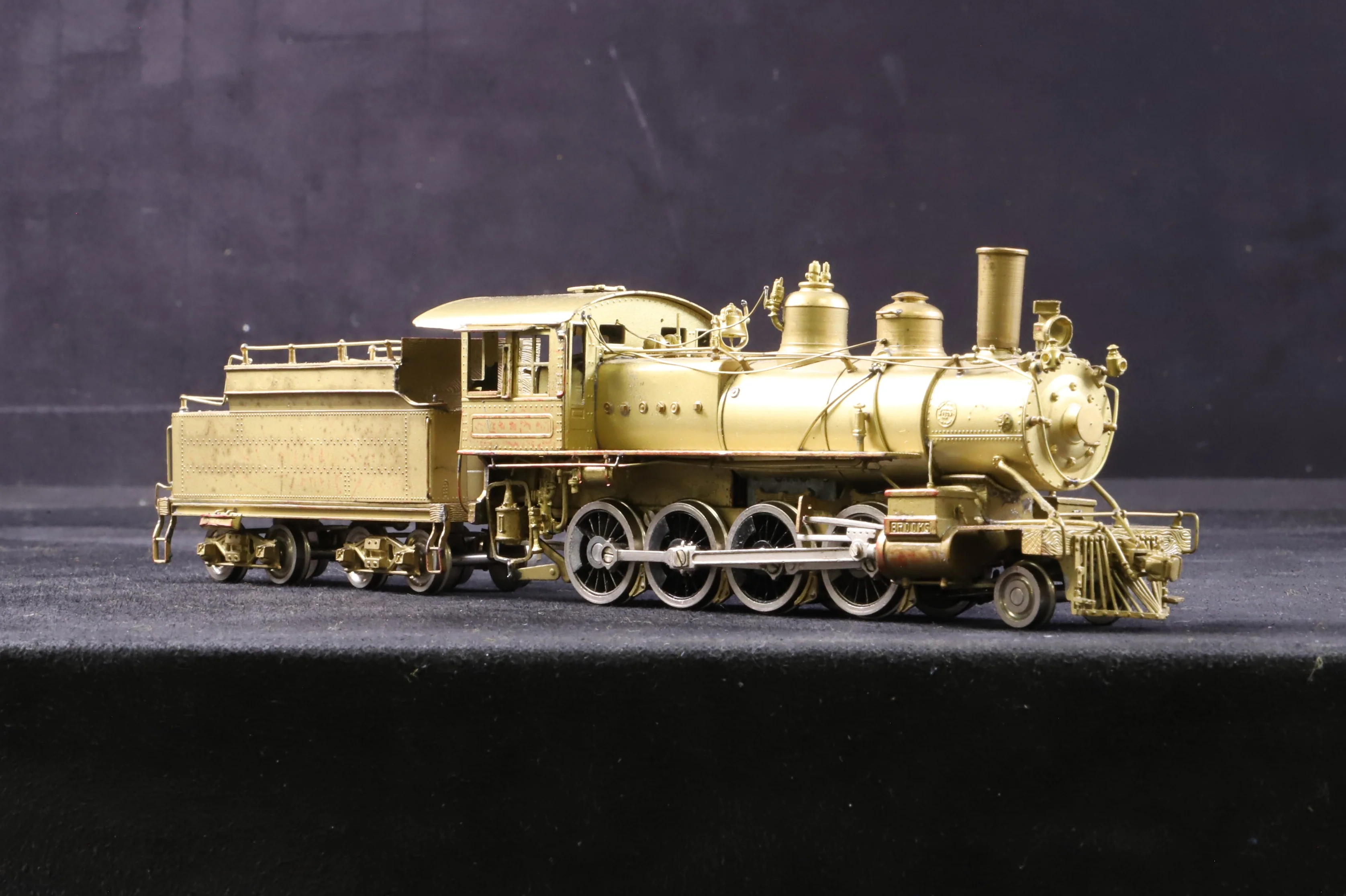 Sunset Models HO F-1 2-8-0 Great Northern Steam Locomotive Unpainted Brass