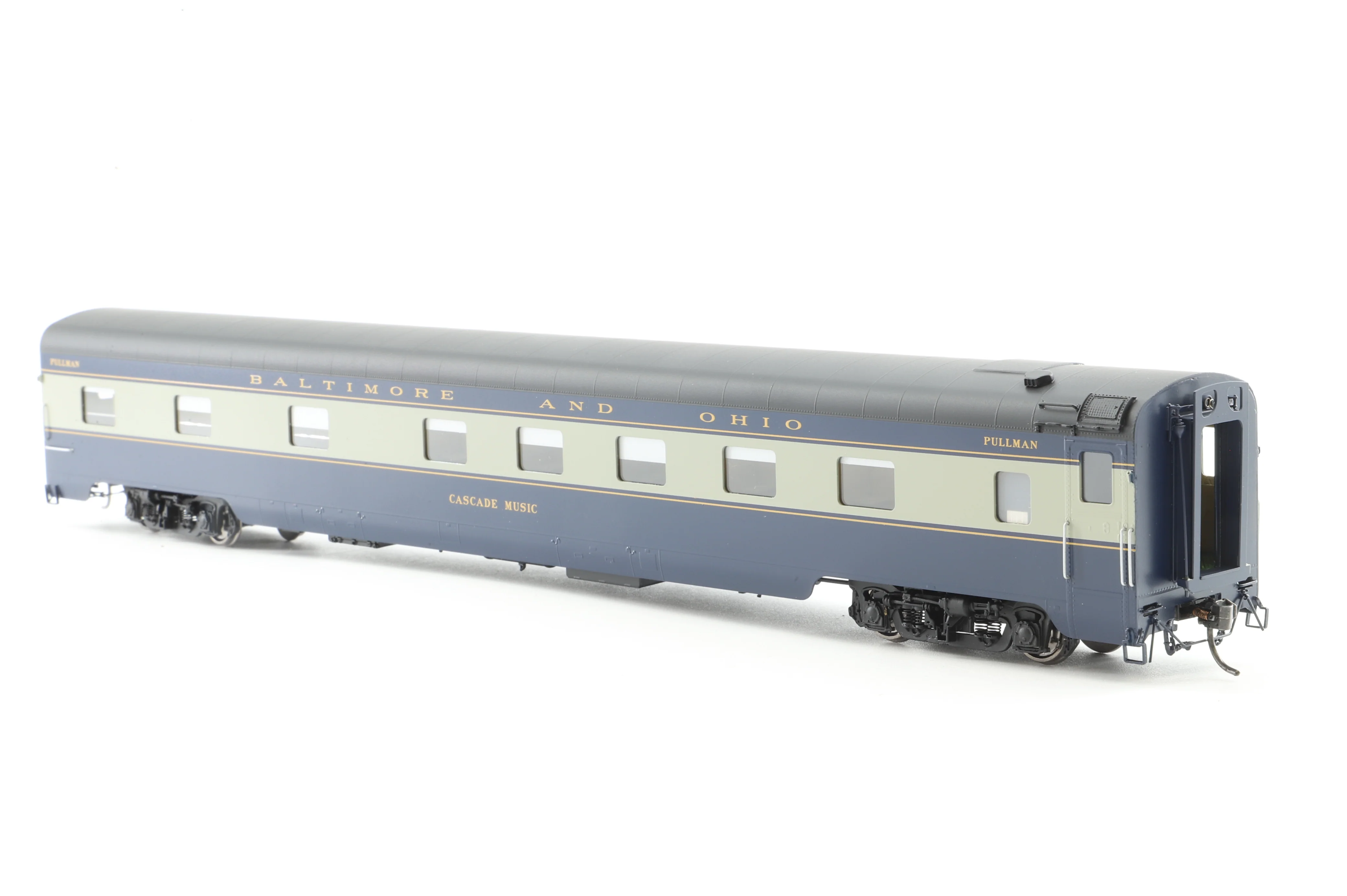 The Coach Yard HO Brass 2140 & 2140e 12-Car B&O 1950's National Limited Set - Image 15