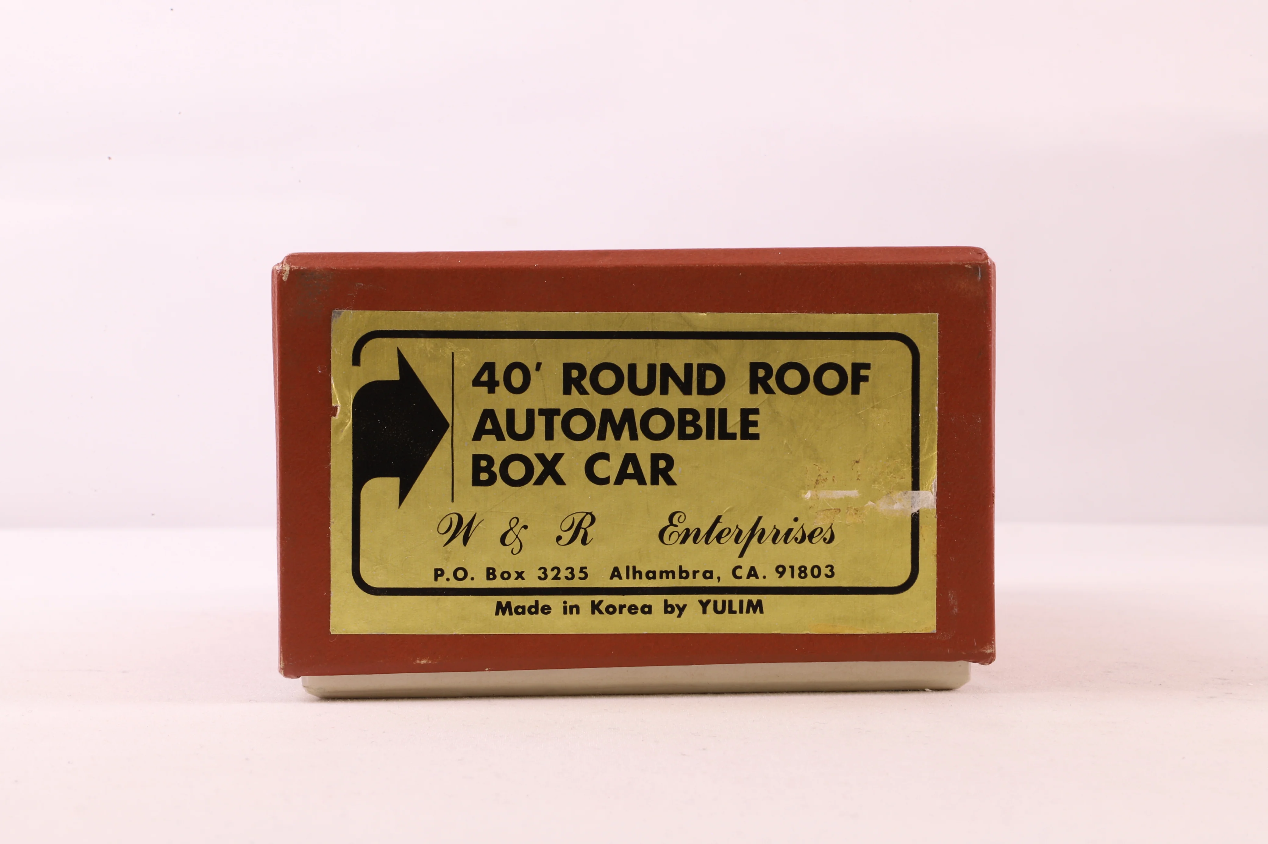W&R Enterprises HO Brass 3235 Box Car Auto PRR Round Roof Double Door 40' 4/4 '59873' - Image 4
