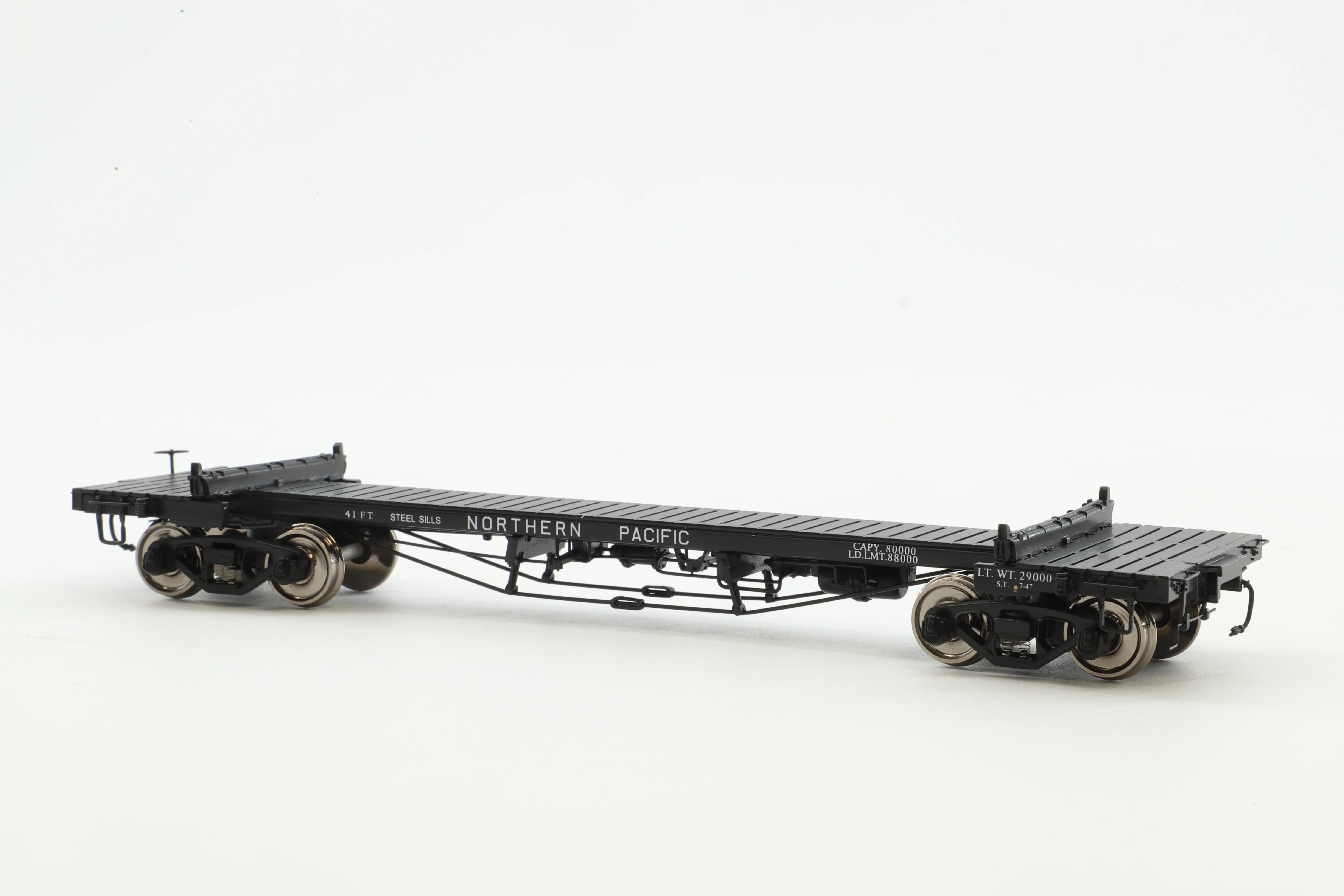 W&R Enterprises HO Brass 3235 Box Car NP Truss Rod - Image 2