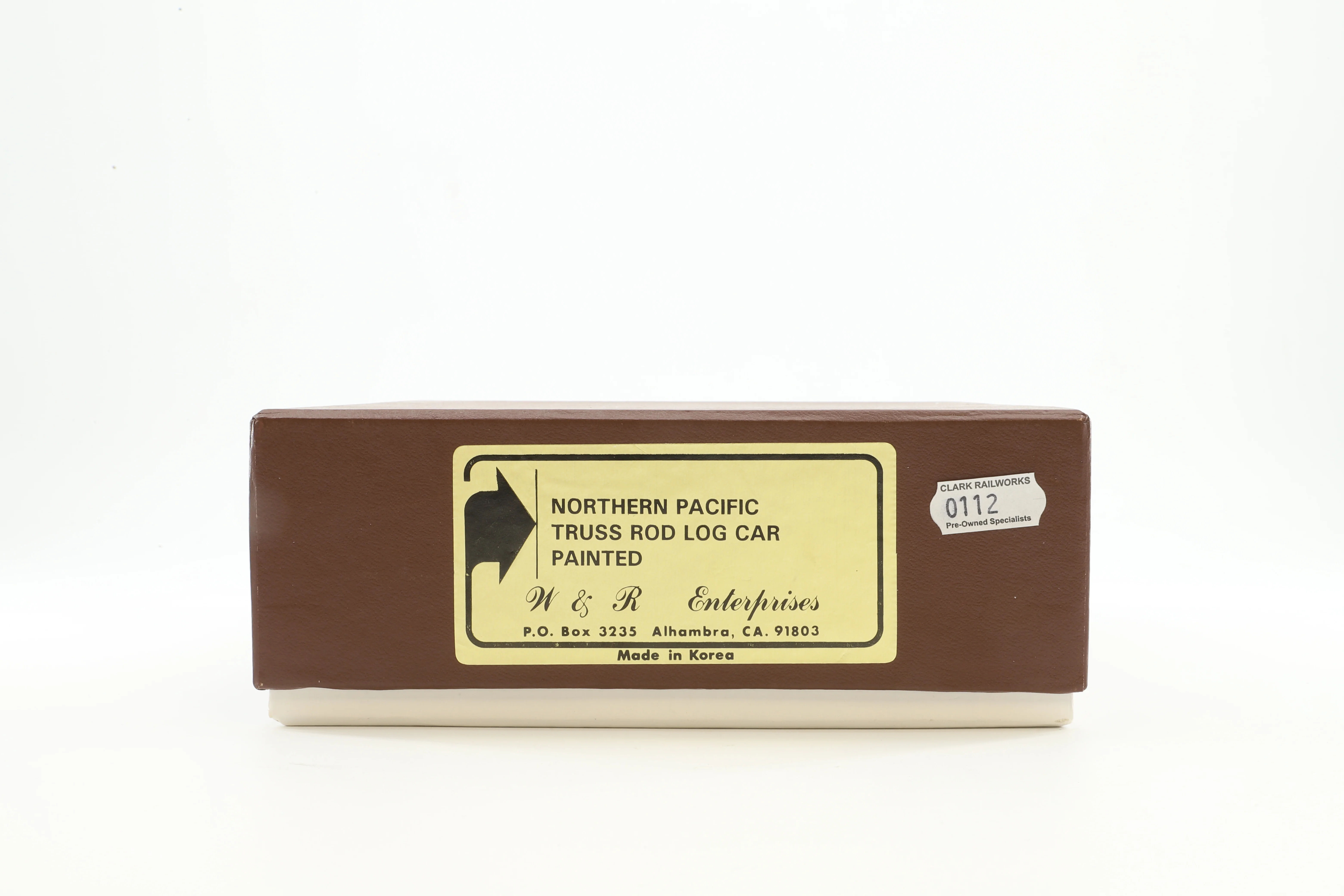 W&R Enterprises HO Brass 3235 Box Car NP Truss Rod - Image 6