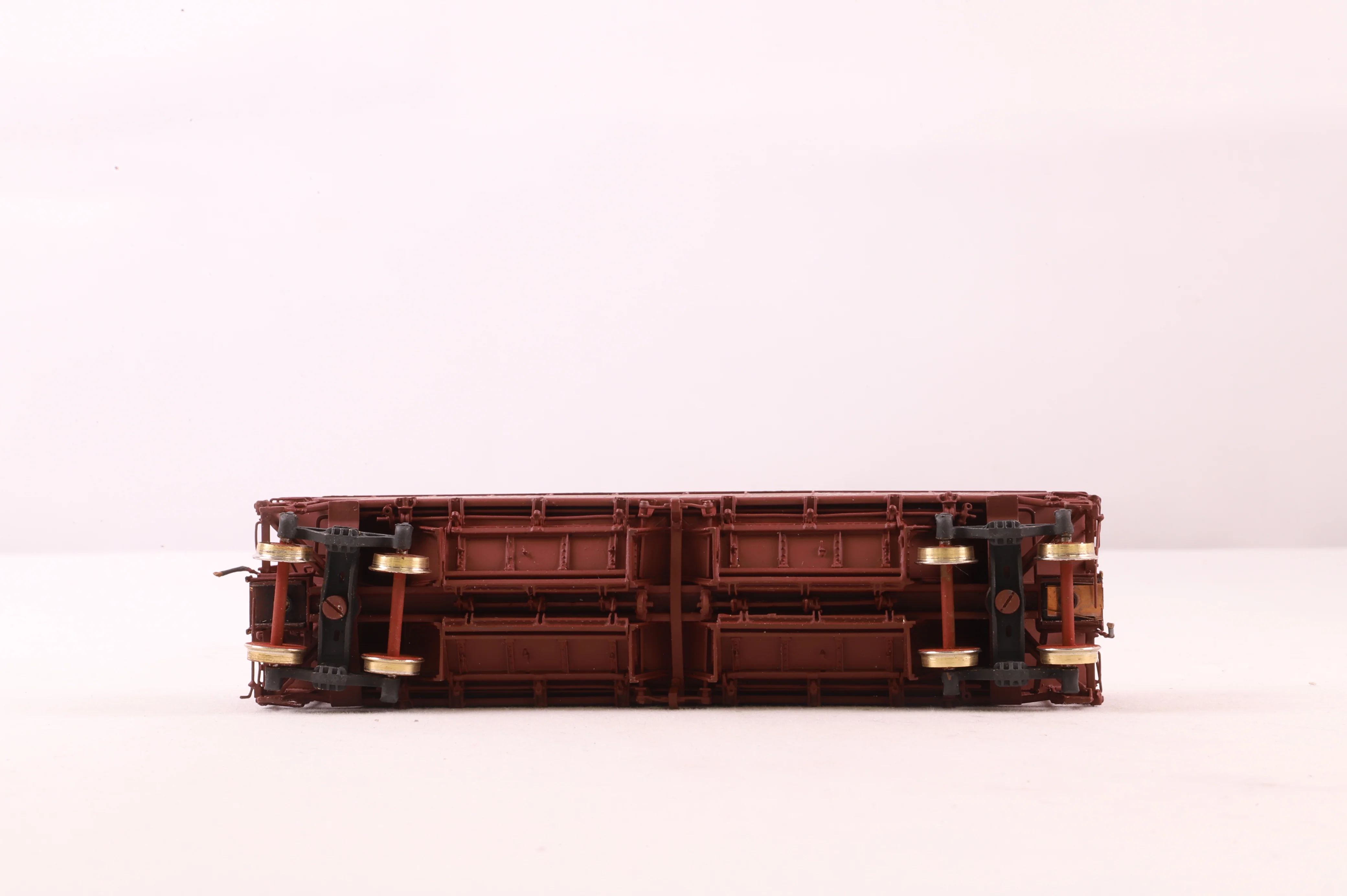 W&R Enterprises HO Brass 3235 Rodger-Hart Ballast Car MILW ACF 70 Ton Selective Service '340193' - Image 4