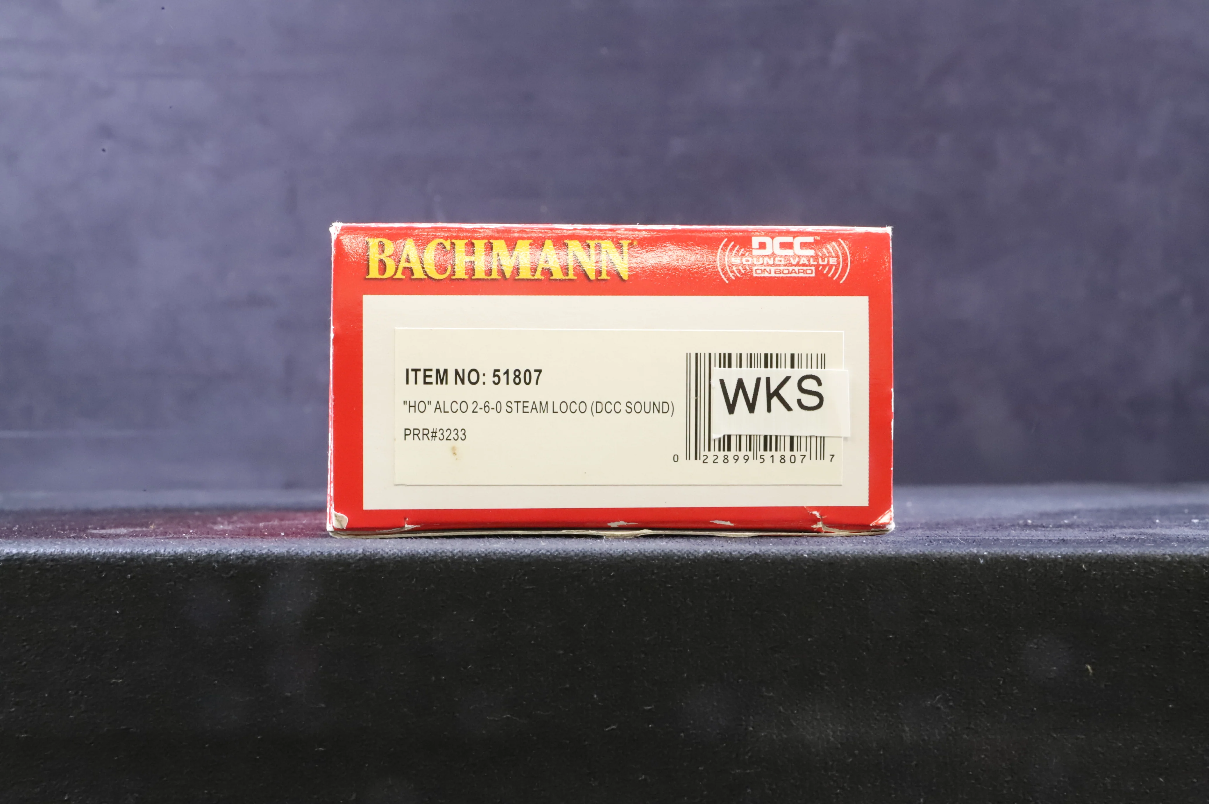 WORKSHOP Bachmann HO 51807 Alco Steam Locomotive '3233' 'PRR Steam Locomotive DCC Sound - Image 7