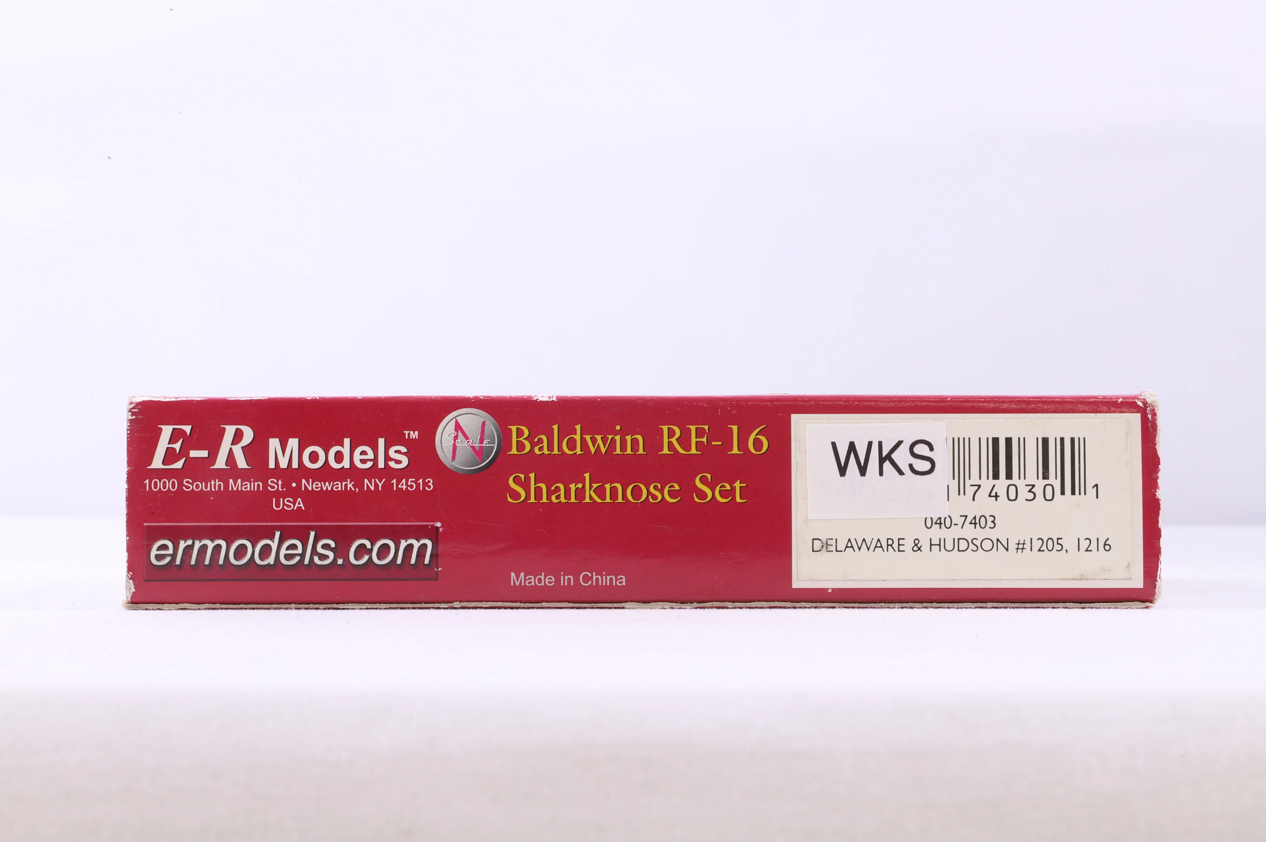 WORKSHOP E-R Models N 040-7403 Delaware & Hudson RF-16 Sharknose Set - Image 7