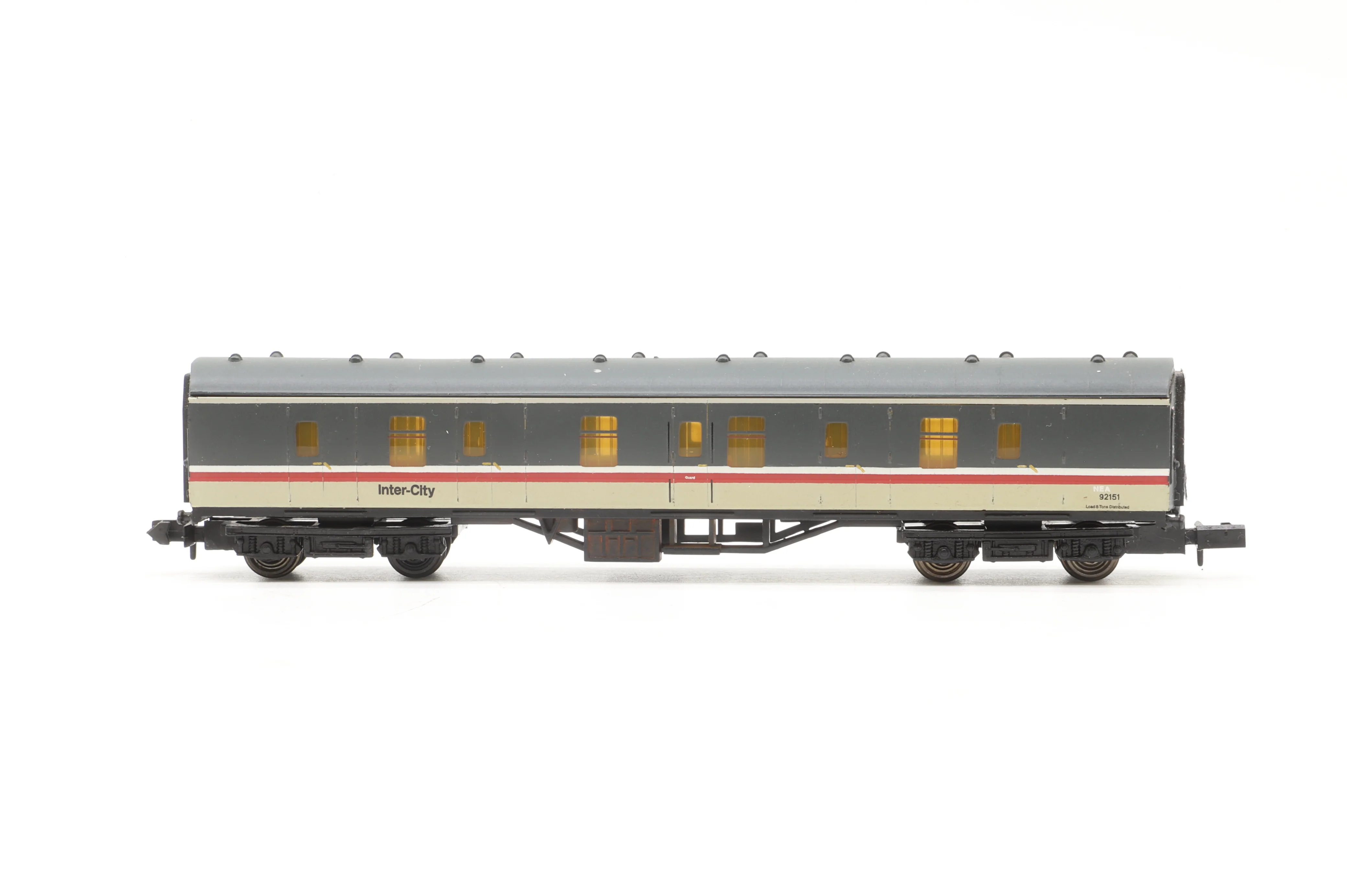 WORKSHOP Graham Farish N Rake of 3x Mk2s & 1x Mk1 BG in BR Intercity Executive Livery - Image 5