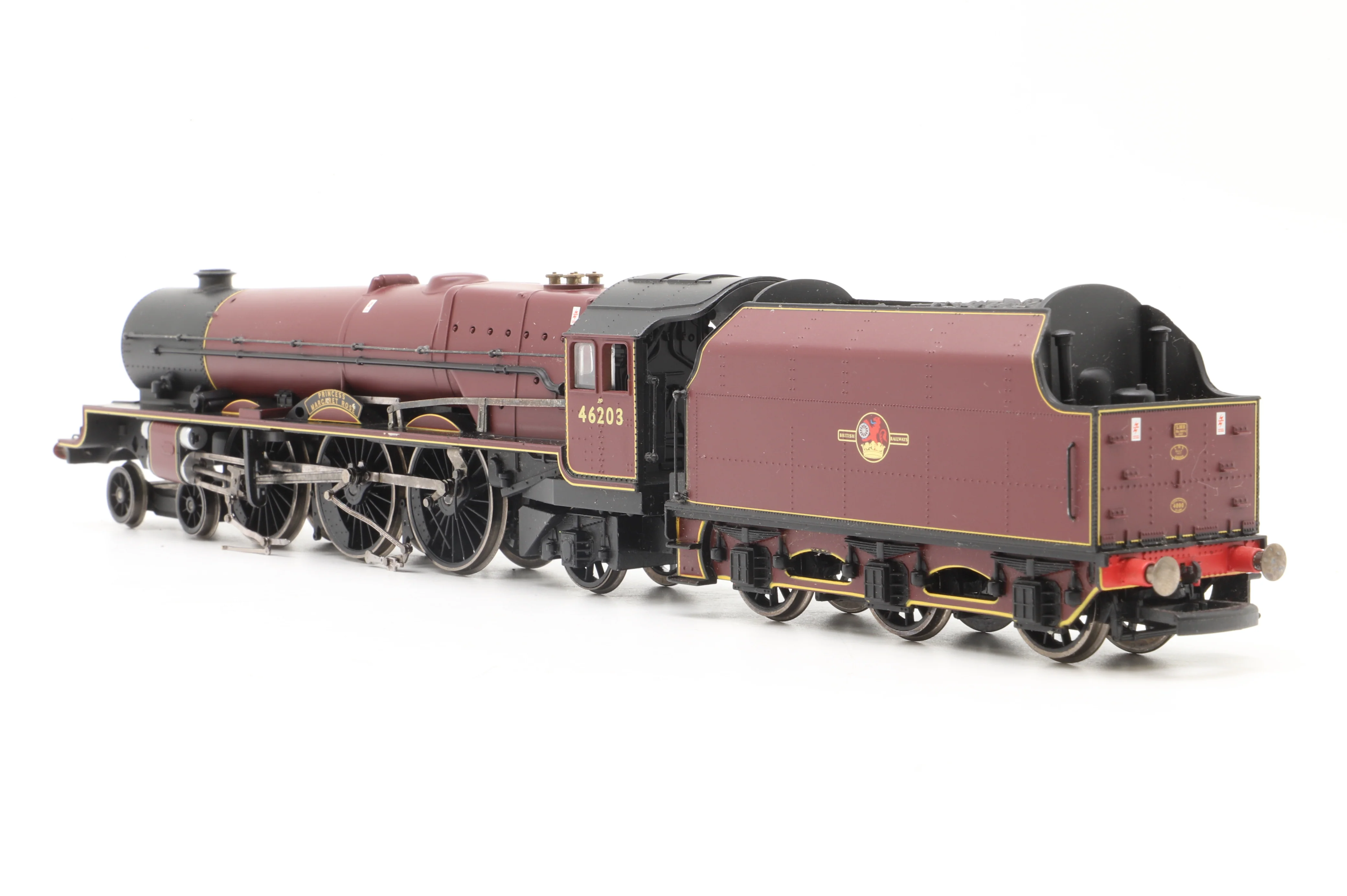 WORKSHOP Hornby OO Princess Royal Class 46203 'Princess Margaret Rose' in Lined BR Maroon w/ Late Crests - NON-RUNNER - Image 4