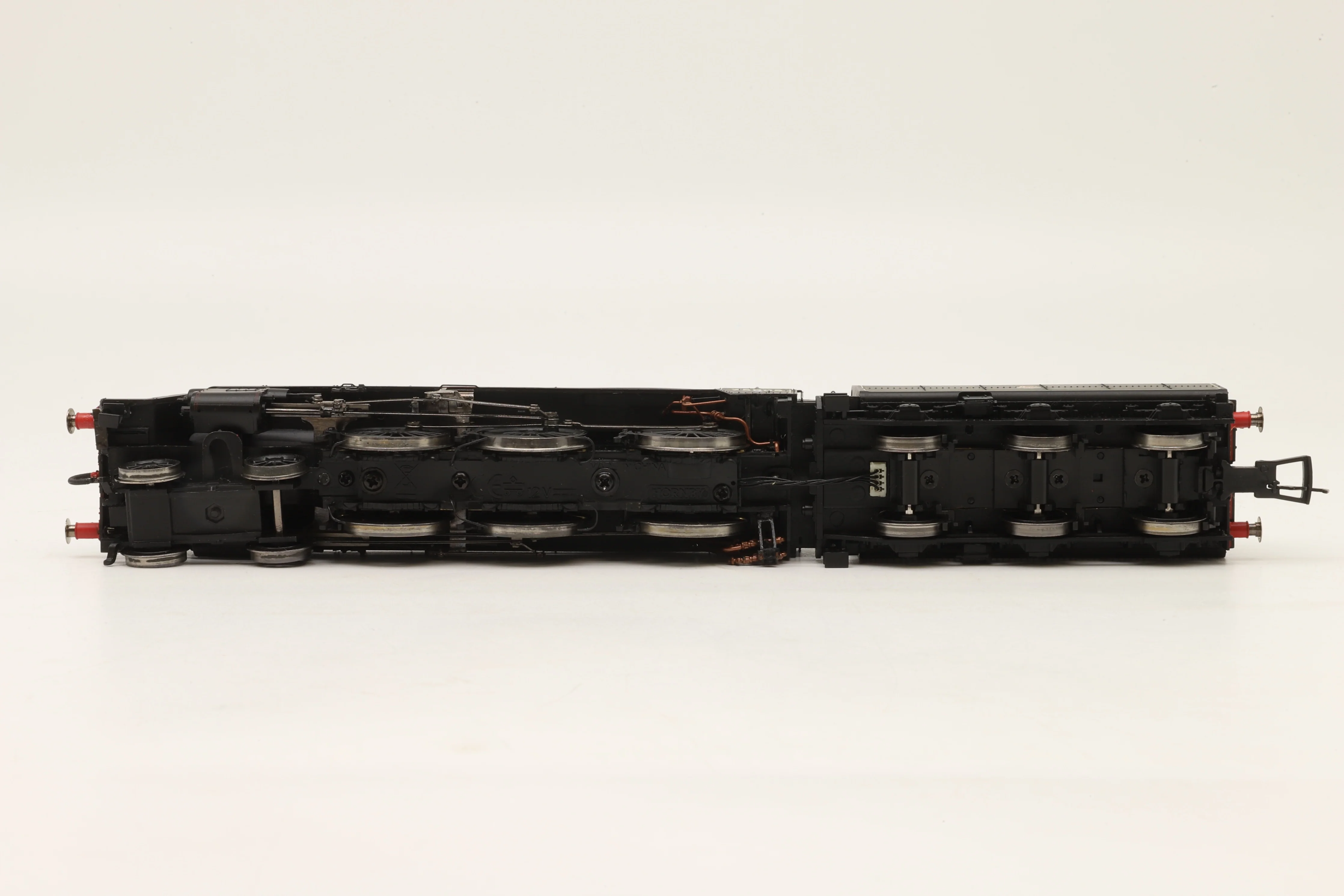 WORKSHOP Hornby OO R2714 Standard Class 4MT '75005' BR Lined Black E/C DCC Fitted - Image 4