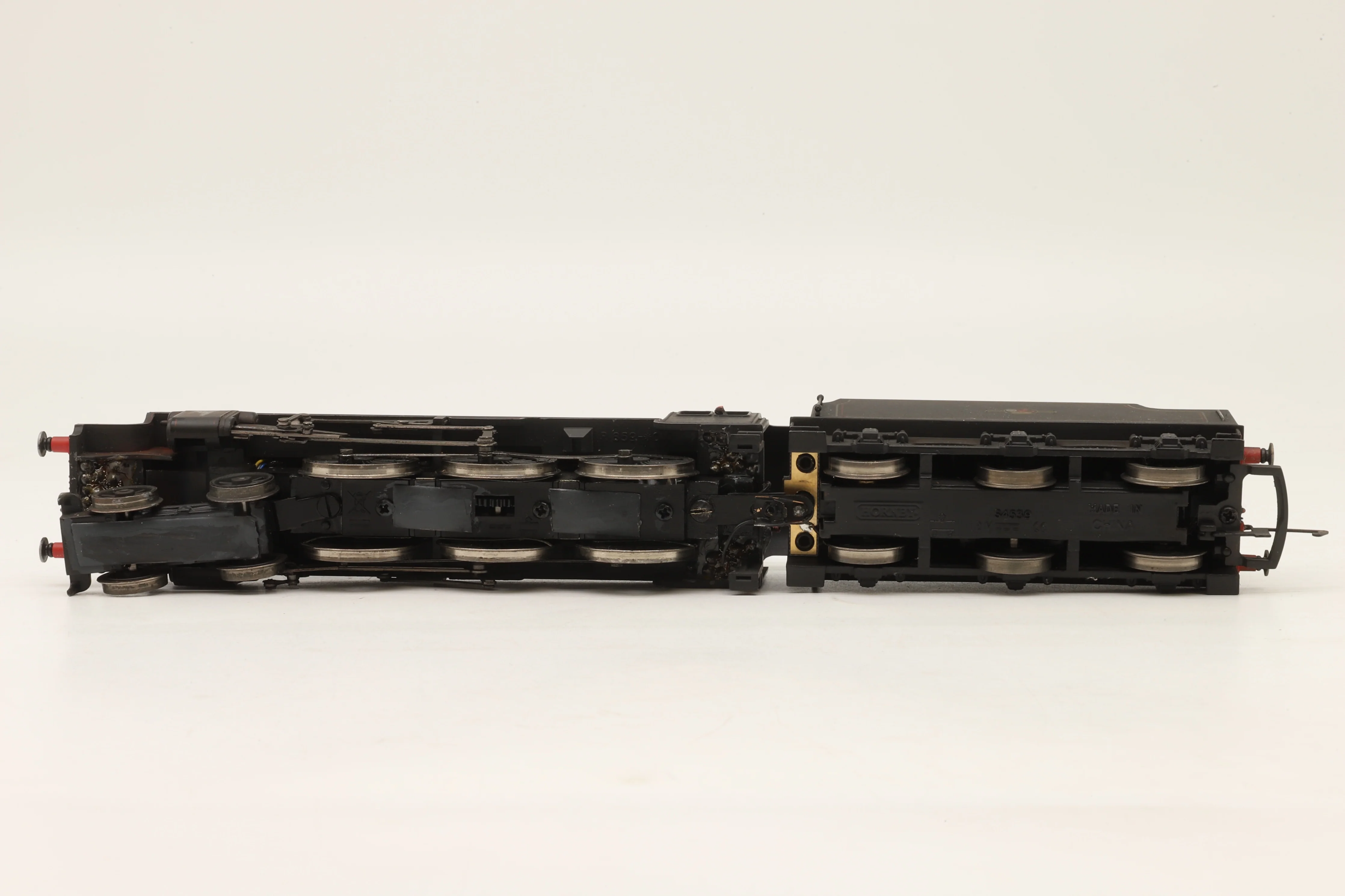 WORKSHOP Hornby Railroad OO R2881 Black 5 '45035' BR Lined Black L/C Weathered & Renumbered DCC Fitted Non Runner - Image 4
