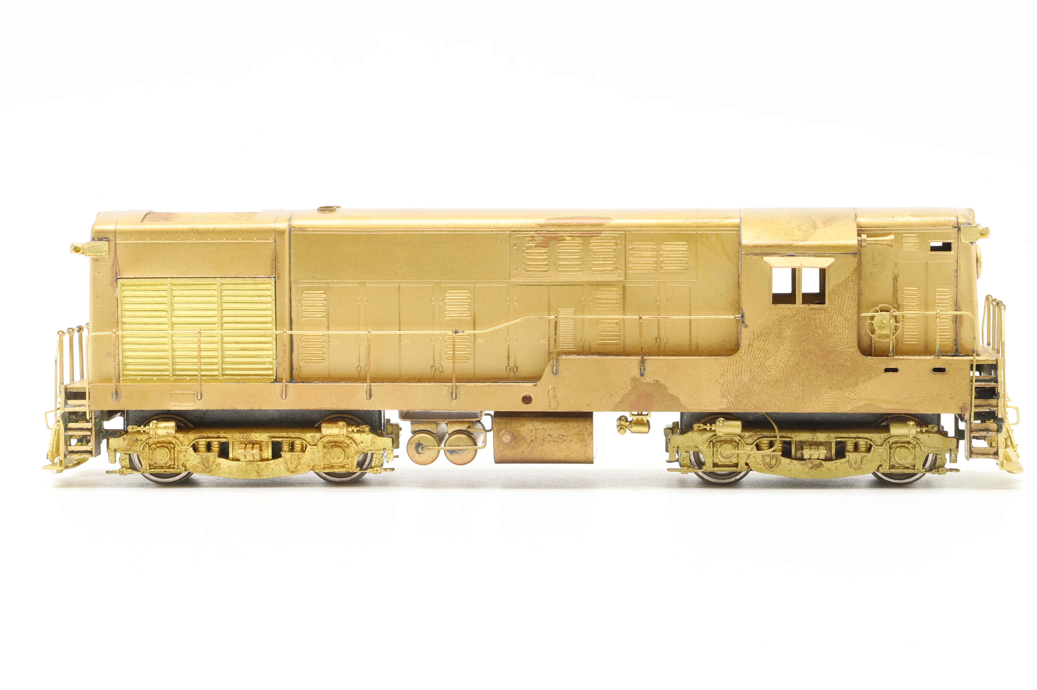 WORKSHOP Key Imports HO Brass H-16-44 Square Cab Diesel Locomotive Non Runner - Image 2