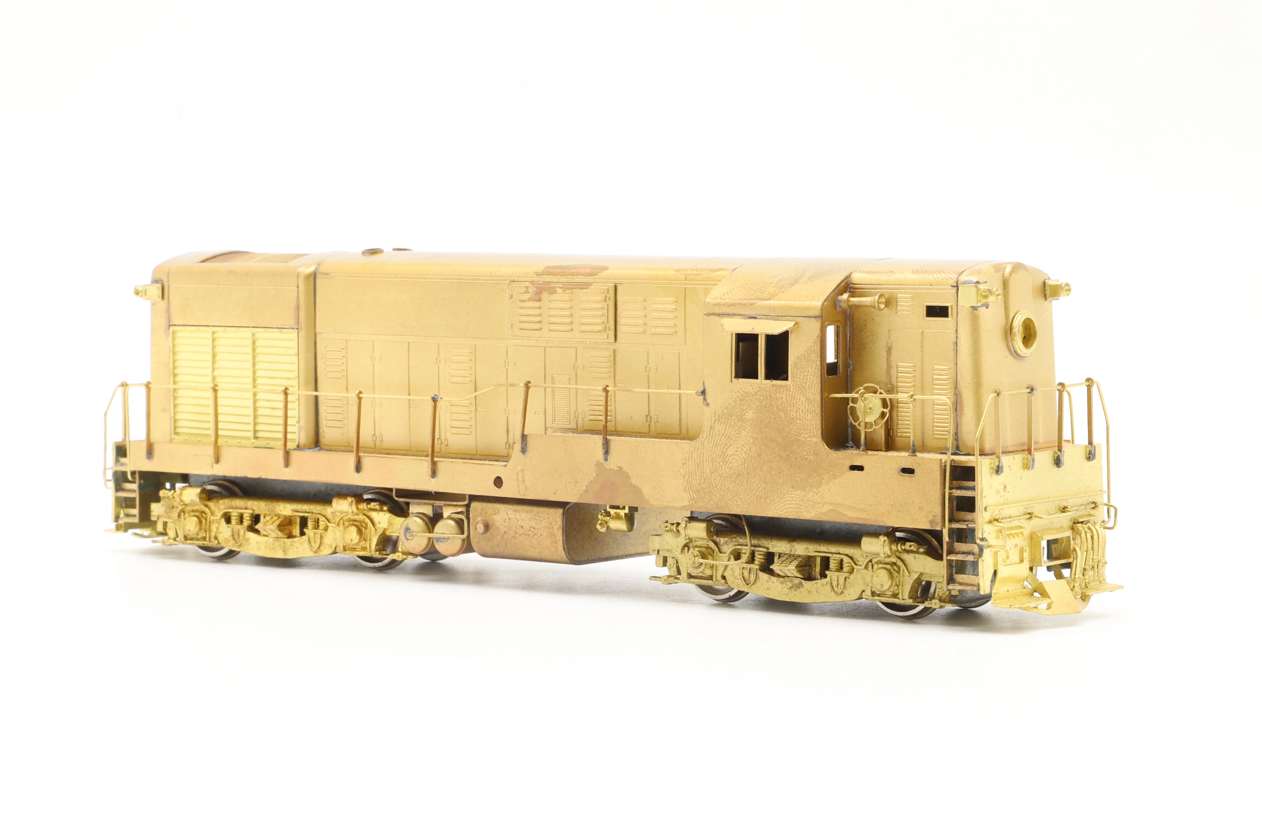 WORKSHOP Key Imports HO Brass H-16-44 Square Cab Diesel Locomotive Non Runner - Image 3