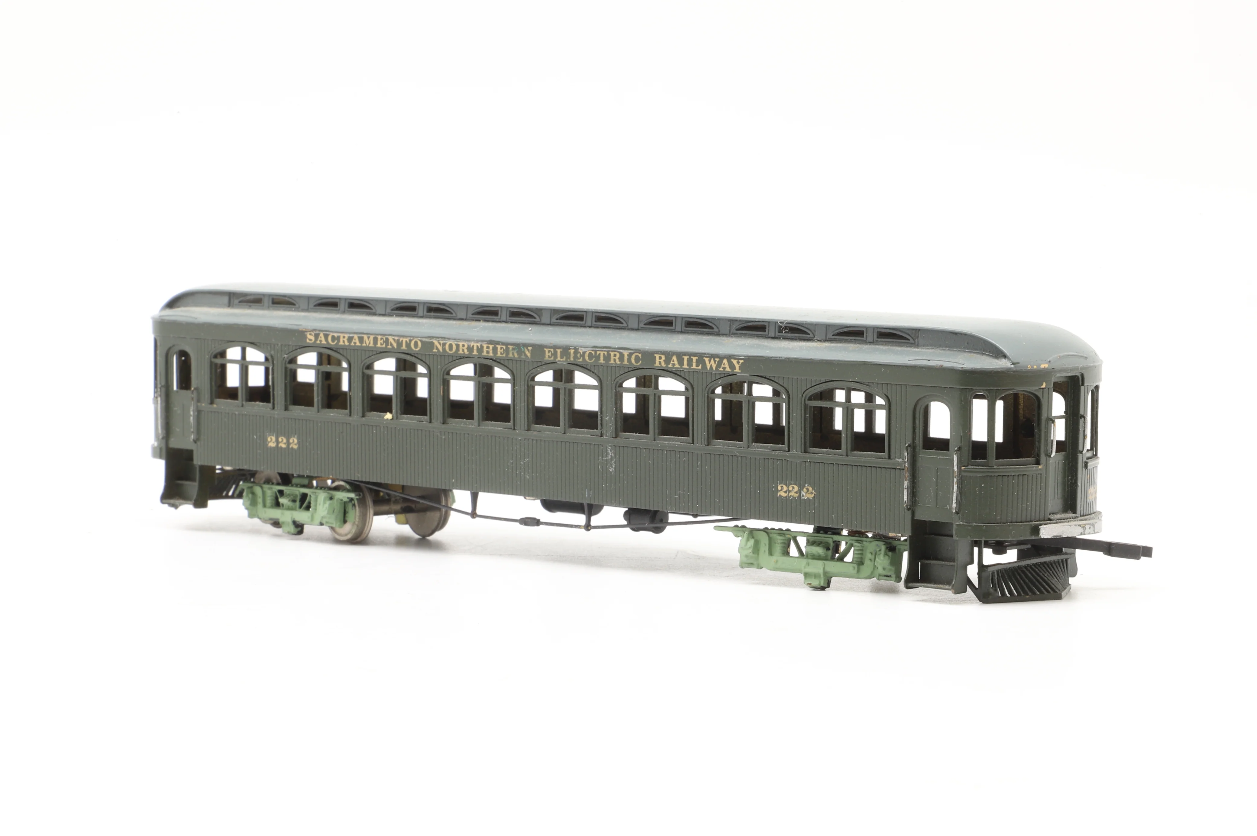 WORKSHOP Suydam & Co. HO Sacramento Northern 'Niles' Wood Interurban Coach